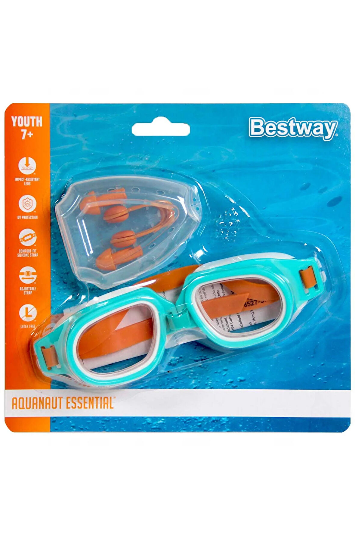 Hydro Swim Kulak ve Burun Tıkacı Yüzücü Gözlük Seti 26034 Kız Erkek Çocuk Oyuncak Öğretici Oy