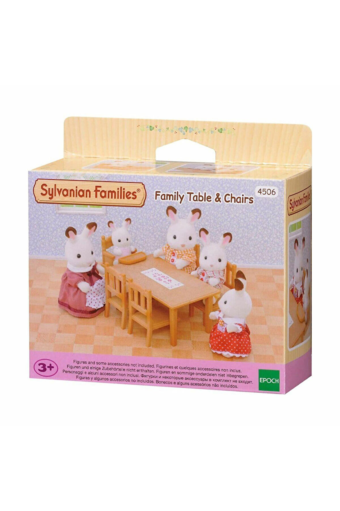 4506 Sylvanian Families Yemek Masası Seti - figürler ayrı satılır +3 yaş Kız Erkek Çocuk Oyuncak Eği