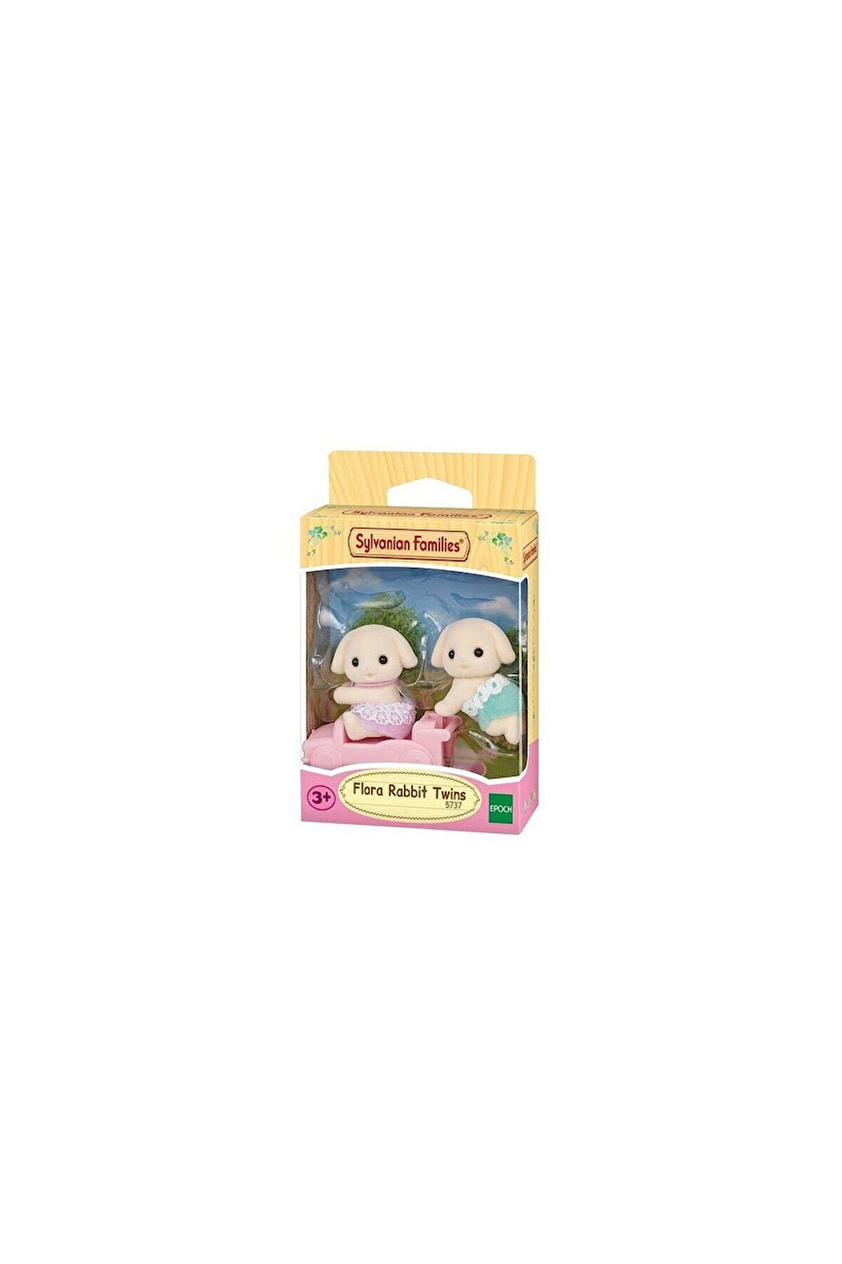 5737 Sylvanian Families Flora Tavşan İkizleri +4 yaş Kız Erkek Çocuk Oyuncak Eğitici Oyuncaklar