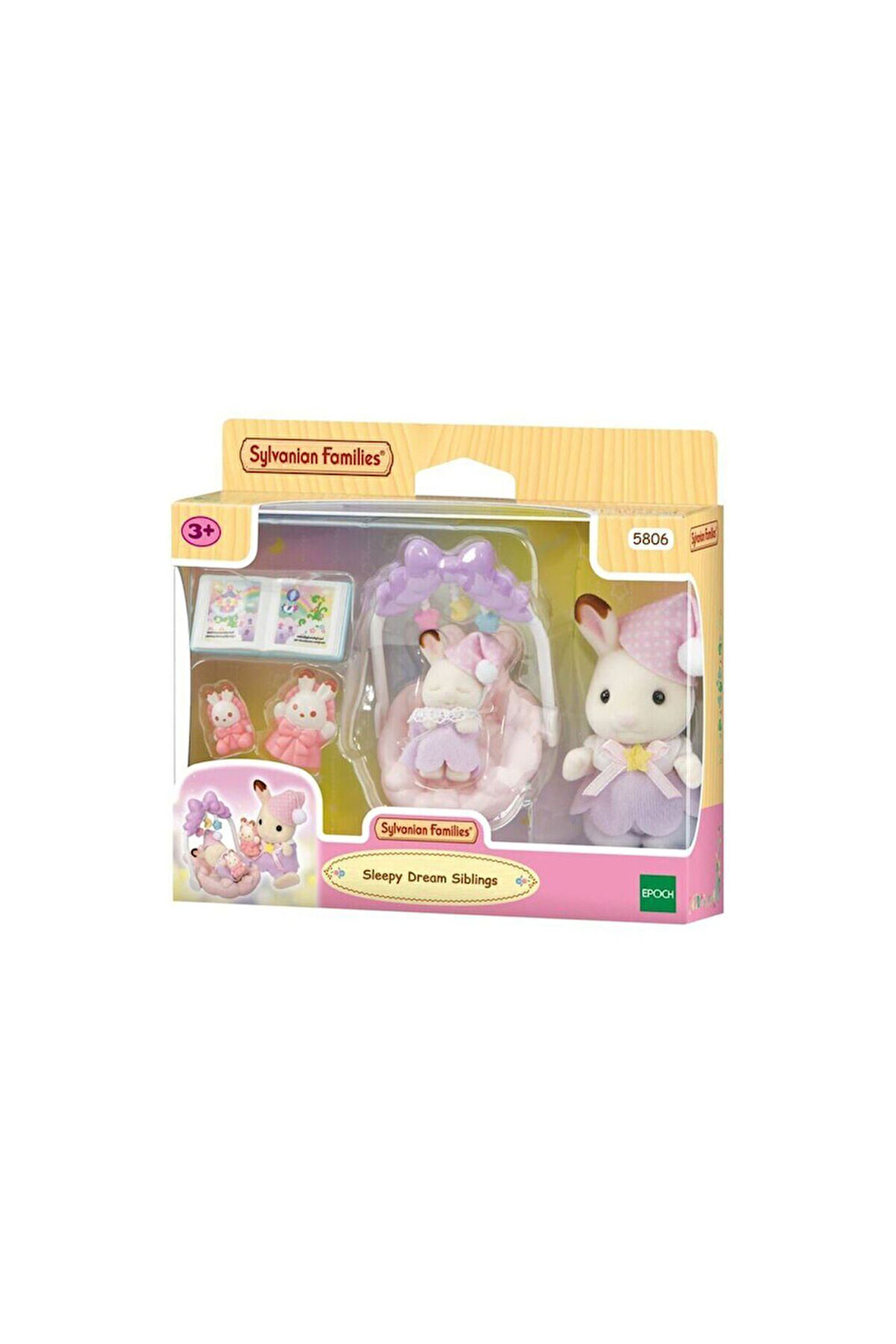 5806 Sylvanian Families Kardeşler Uyku Seti +3 yaş Kız Erkek Çocuk Oyuncak Eğitici Oyuncaklar