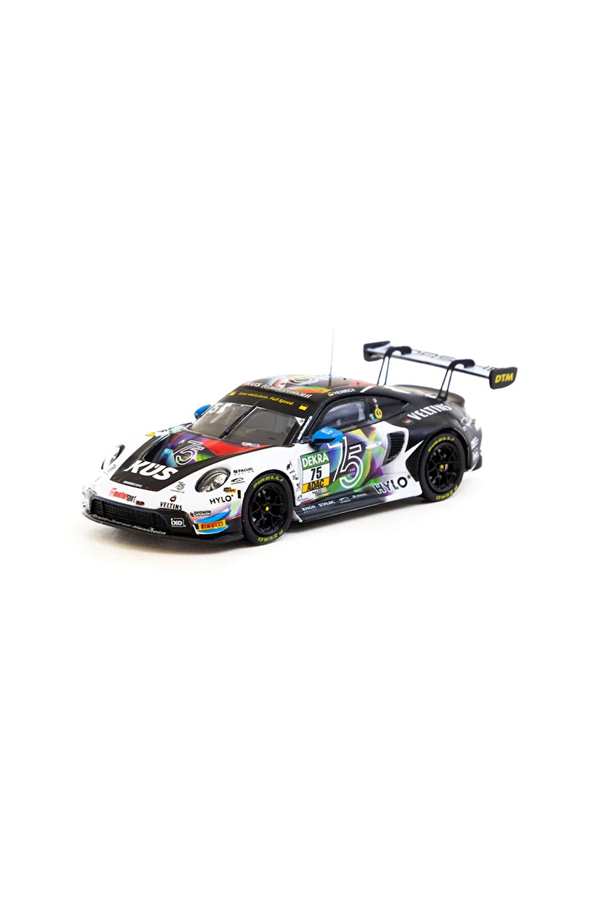 Tarmac Works 1/64 Porsche 911 GT3 R DTM 2023 Kız Erkek Çocuk Oyuncak Eğitici Oyuncaklar