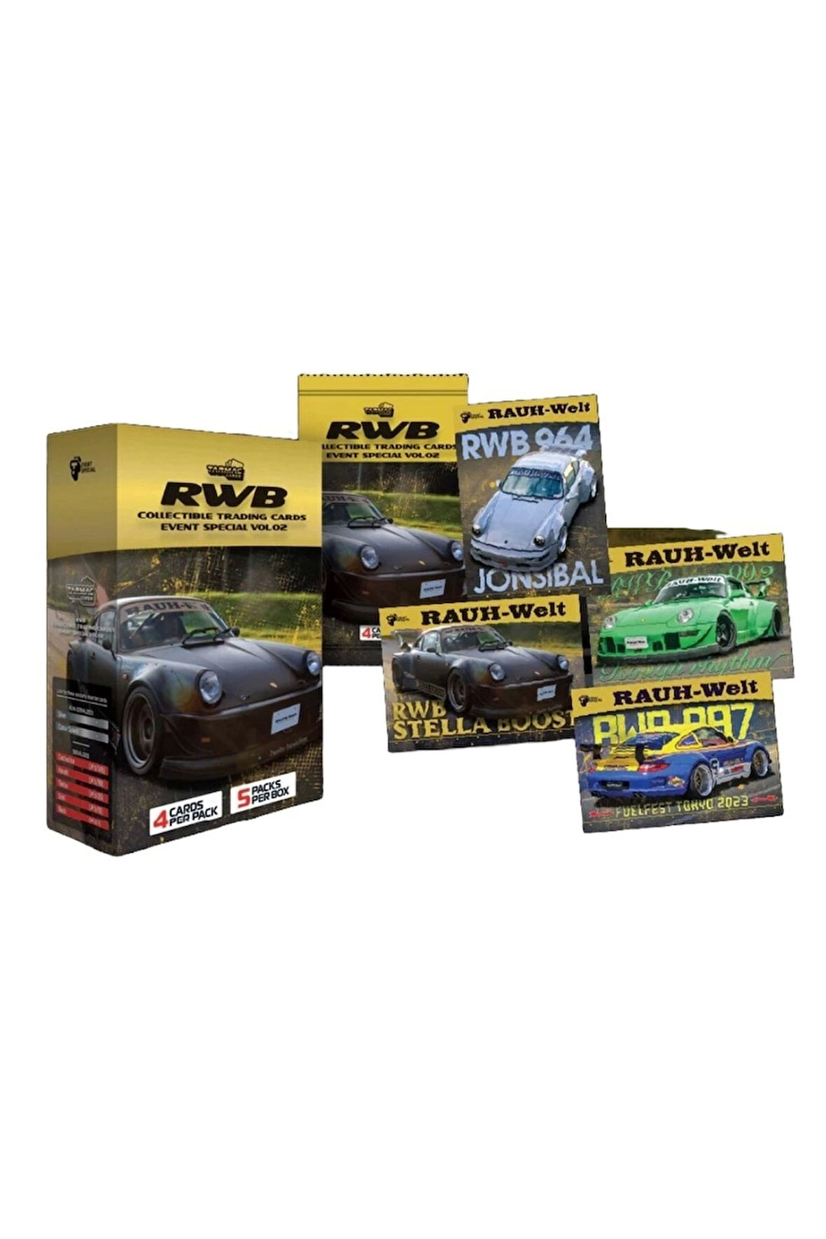 Tarmac Cards Event Special Pack - RWB Vol.02 Box Kız Erkek Çocuk Oyuncak Eğitici Oyuncaklar