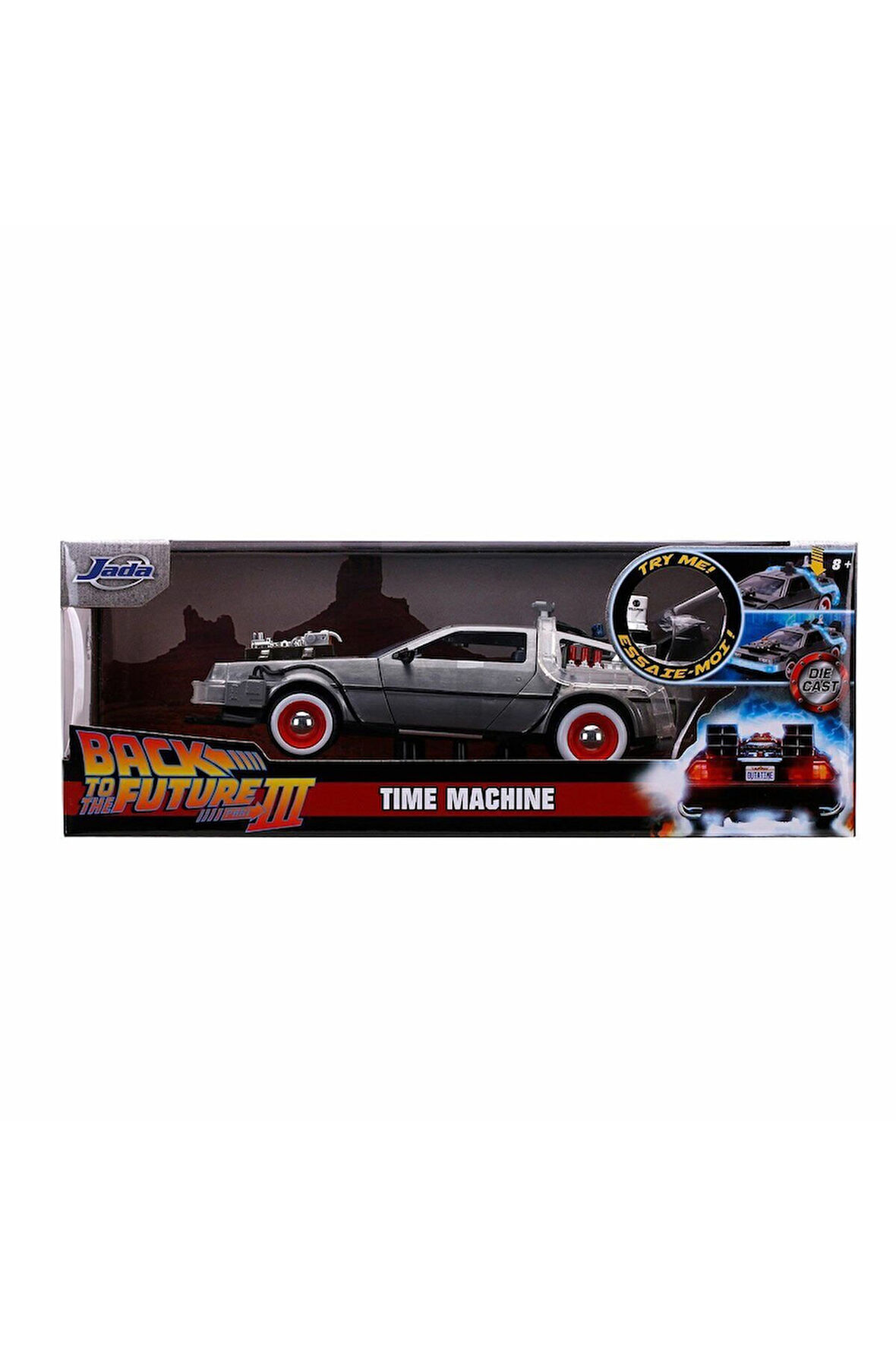 253255027 Zaman Makinesi (Geleceğe Dönüş 3) 1:24 - Simba Kız Erkek Çocuk Oyuncak Eğitici Oyuncaklar