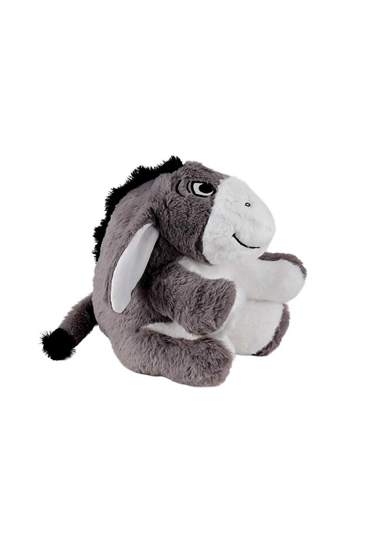 4257 Eşek Peluş Gri 25cm Kız Erkek Çocuk Oyuncak Eğitici Oyuncaklar