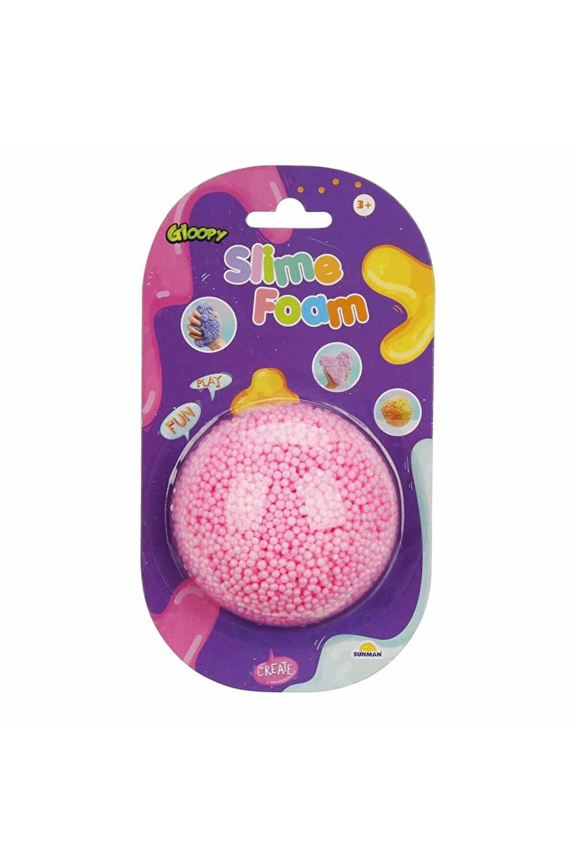 S00003739 SLİME KÖPÜK 4,5GR KRTELA -SUN Kız Erkek Çocuk Oyuncak Eğitici Oyuncaklar