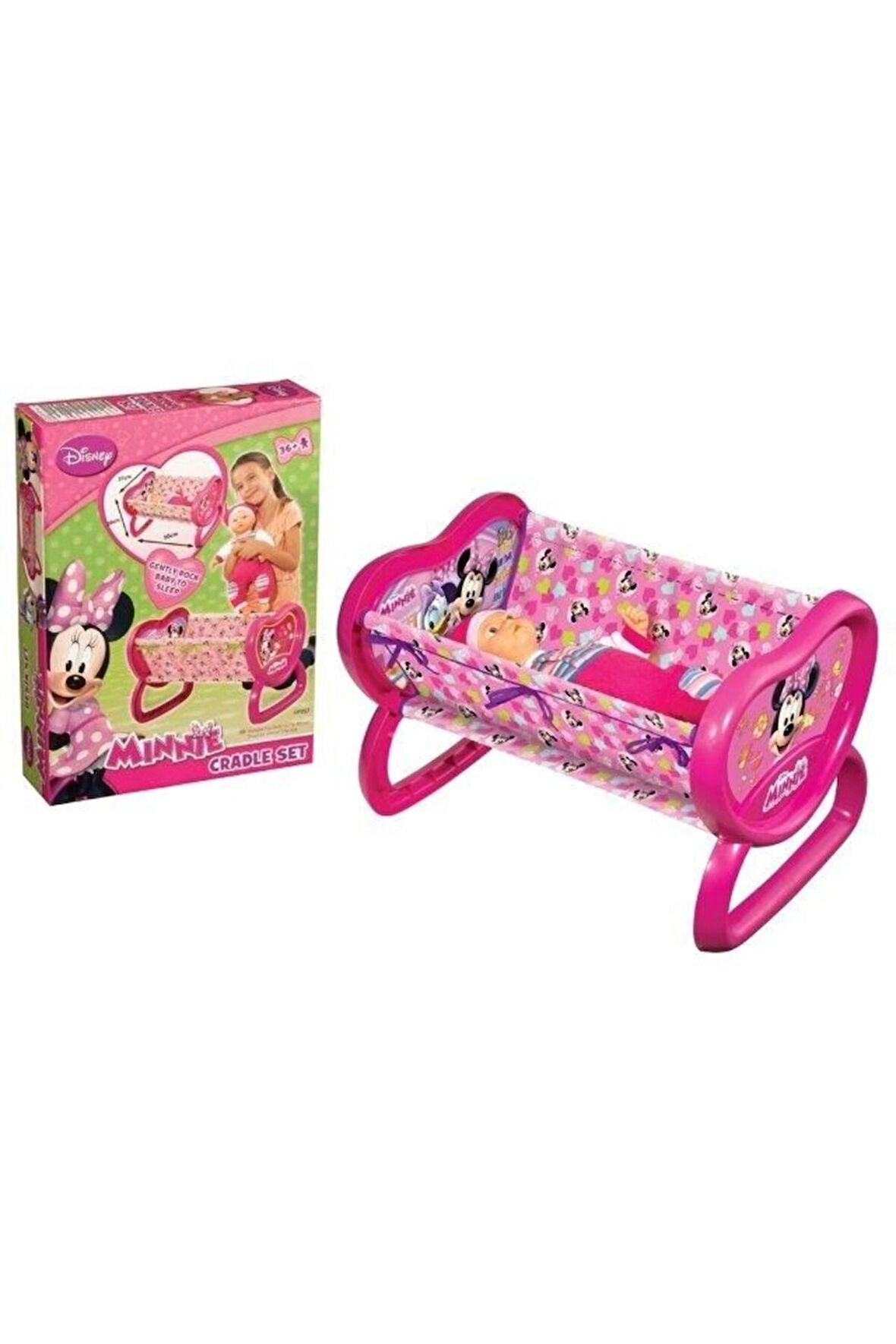 MİNNİE MOUSE BEŞİK SET Kız Erkek Çocuk Oyuncak Eğitici Oyuncaklar