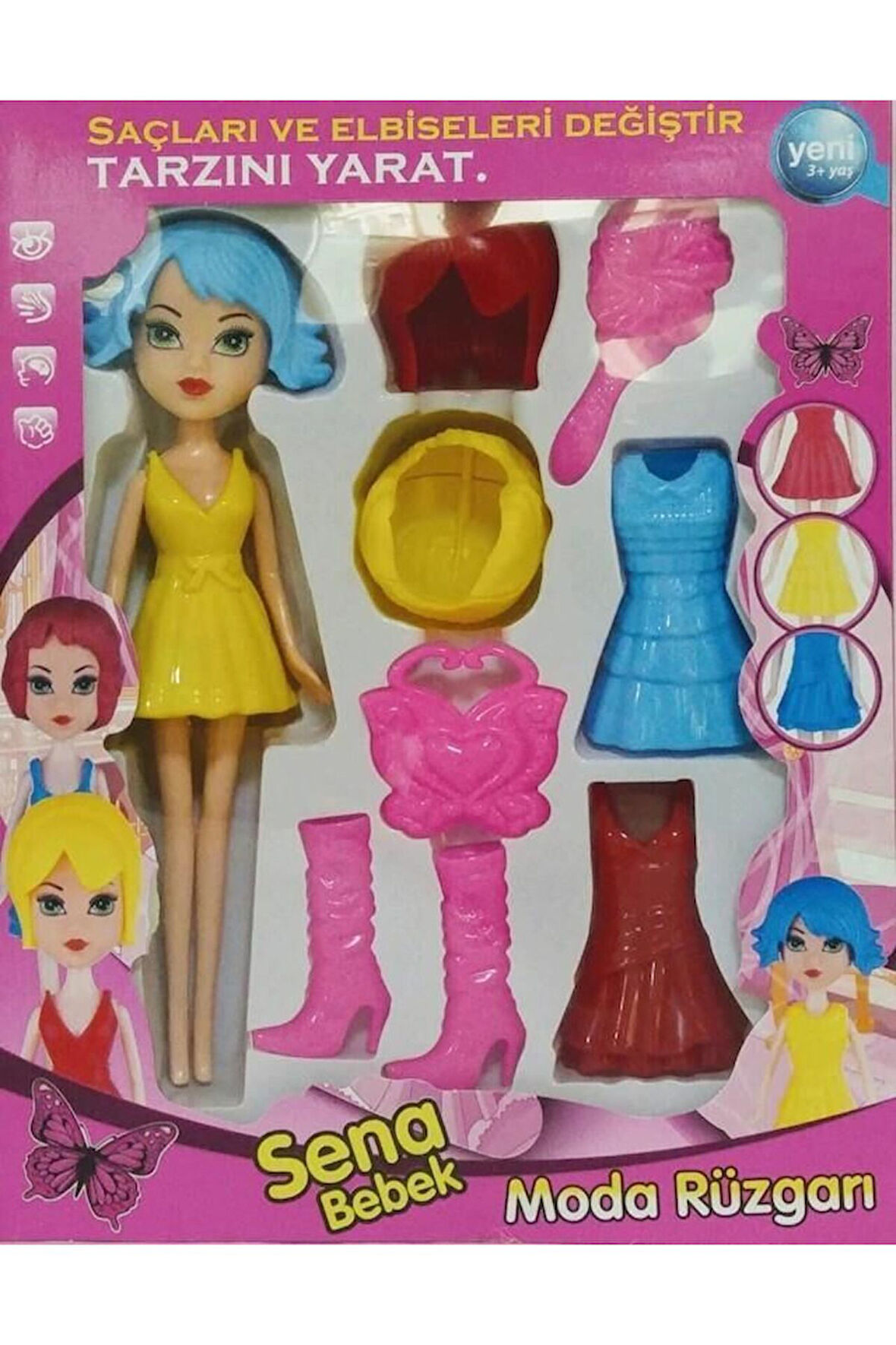 SENA SÖKTAK BEBEK Kız Erkek Çocuk Oyuncak Eğitici Oyuncaklar