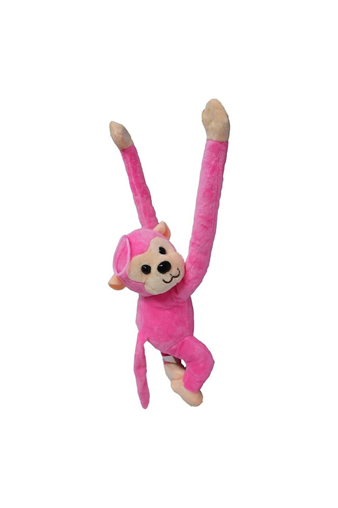 60cm SESLİ MAYMUN PELUŞ HALLEY Kız Erkek Çocuk Oyuncak Eğitici Oyuncaklar