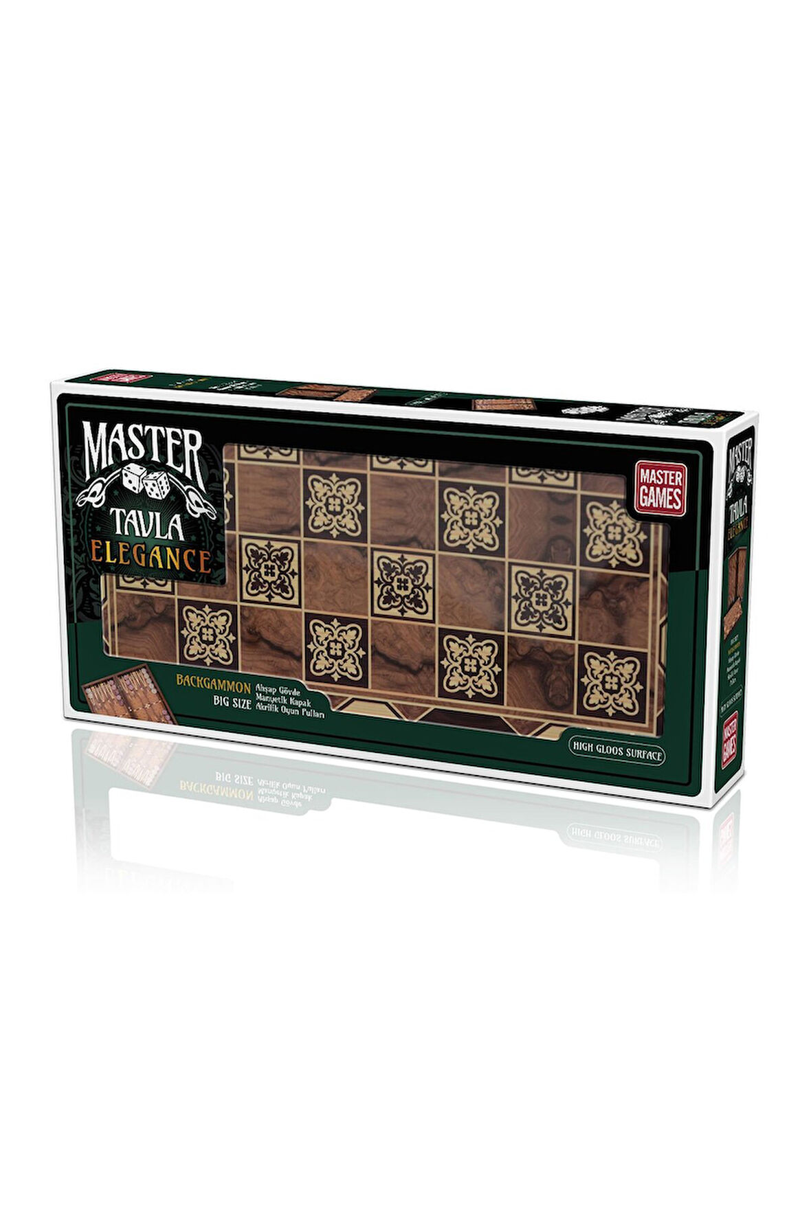 KS Games Master Elegance Tavla Elegance Motif Kız Erkek Çocuk Oyuncak Eğitici Oyuncaklar