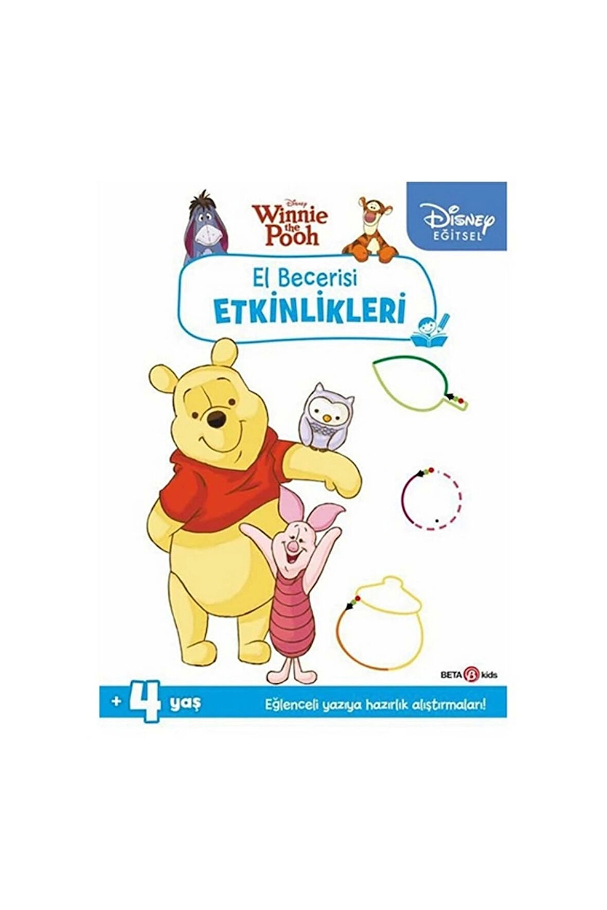 Disney Eğitsel Winnie the Pooh El Becerisi Etkinlikleri Kız Erkek Çocuk Oyuncak Eğitici Oyuncaklar