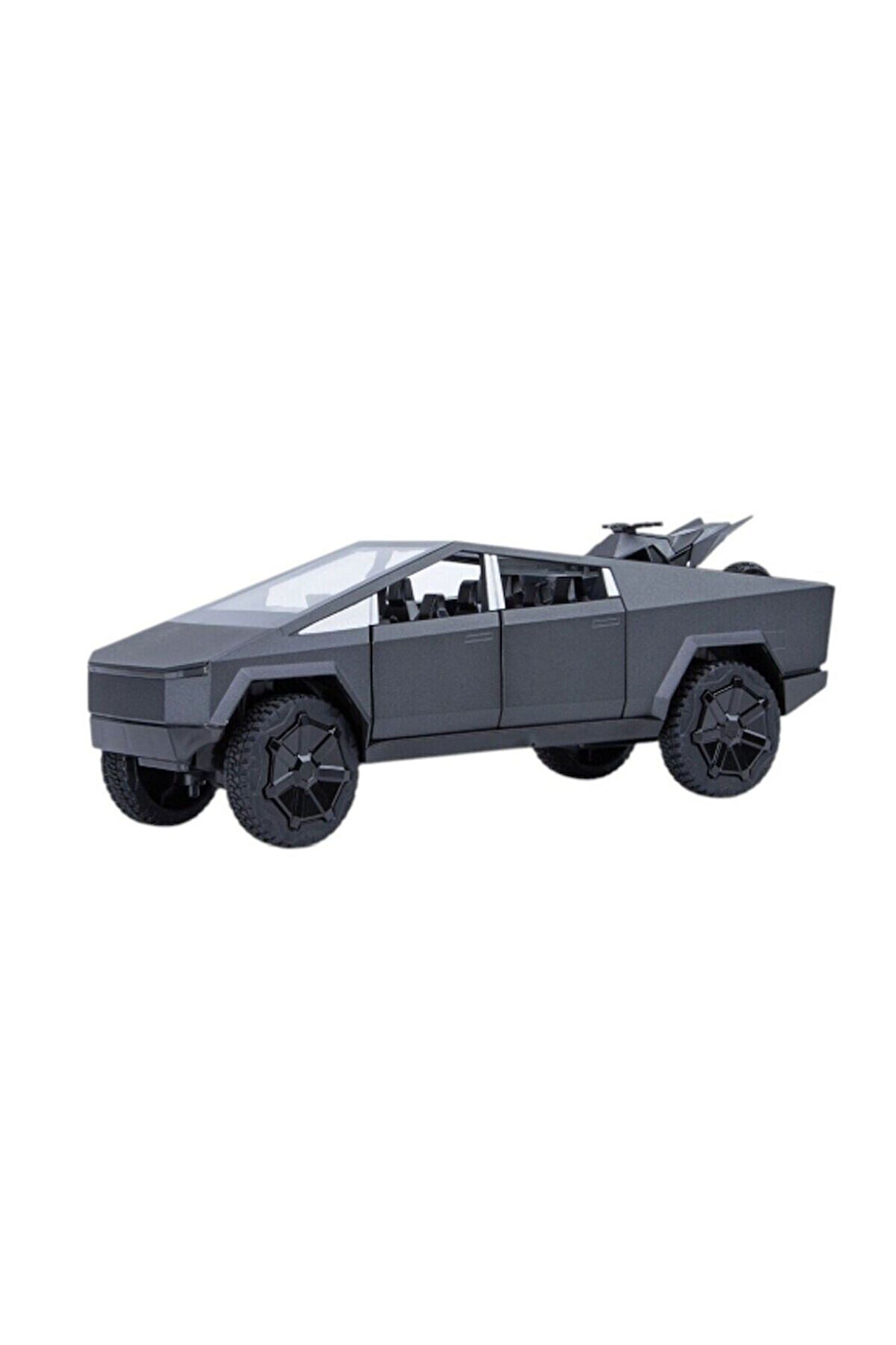 XHD-B2424-Vardem Çek Bırak Işıklı ve Sesli Kapıları Açılan Truck Metal Jeep 1:24 Kız Erkek Çocuk Oyu