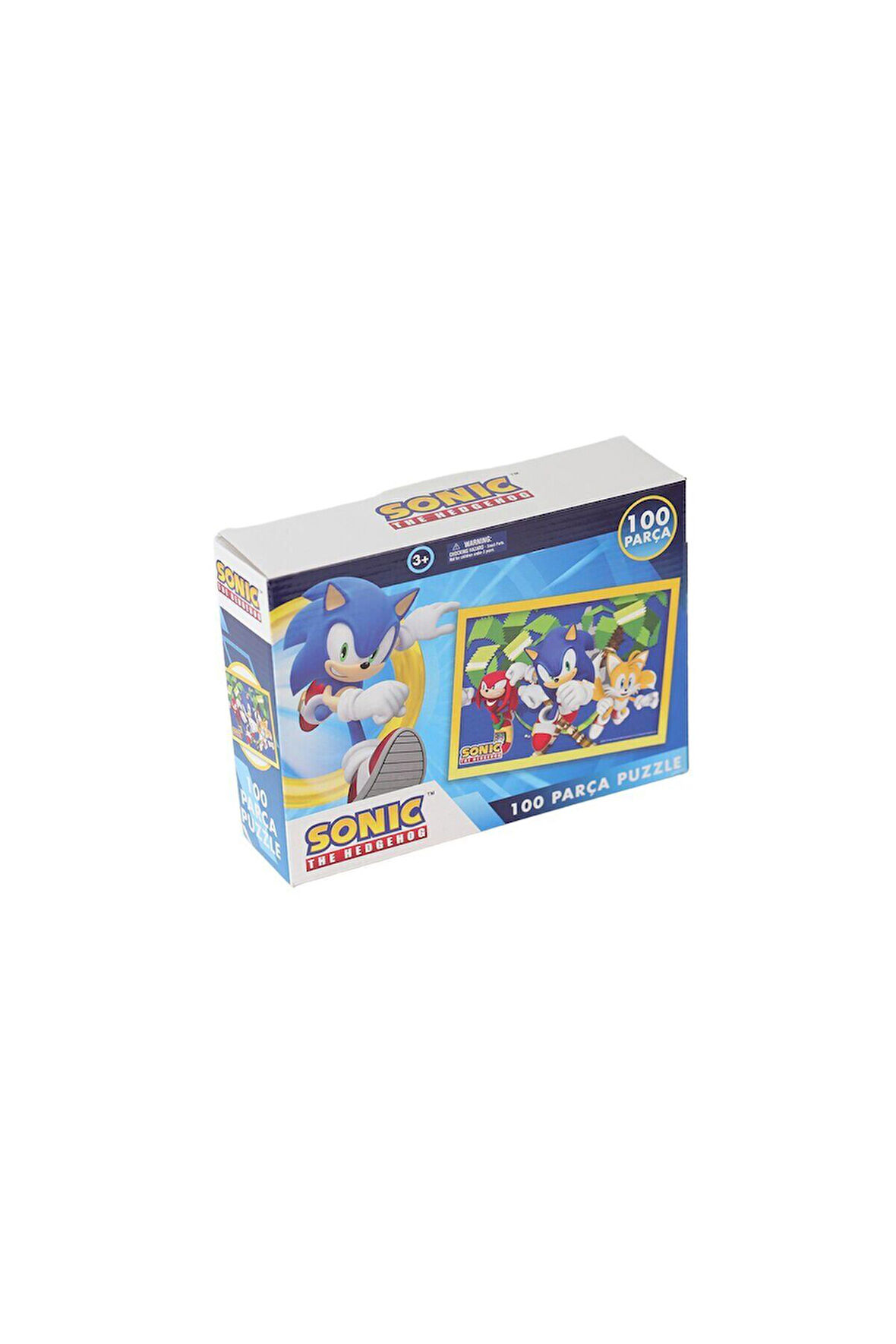 SO0090 SONİC 100 PARÇA PUZZLE Kız Erkek Çocuk Oyuncak Eğitici Oyuncaklar