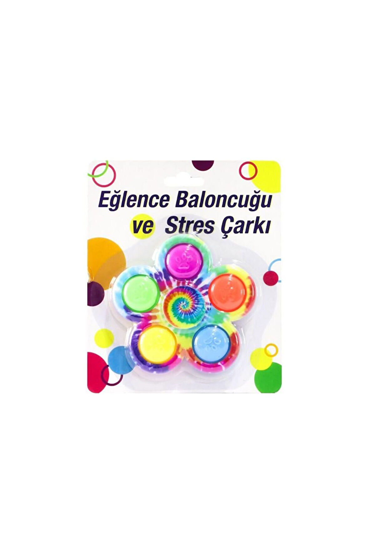 EĞLENCE BALONCUĞU VE STRES ÇARKI Kız Erkek Çocuk Oyuncak Eğitici Oyuncaklar
