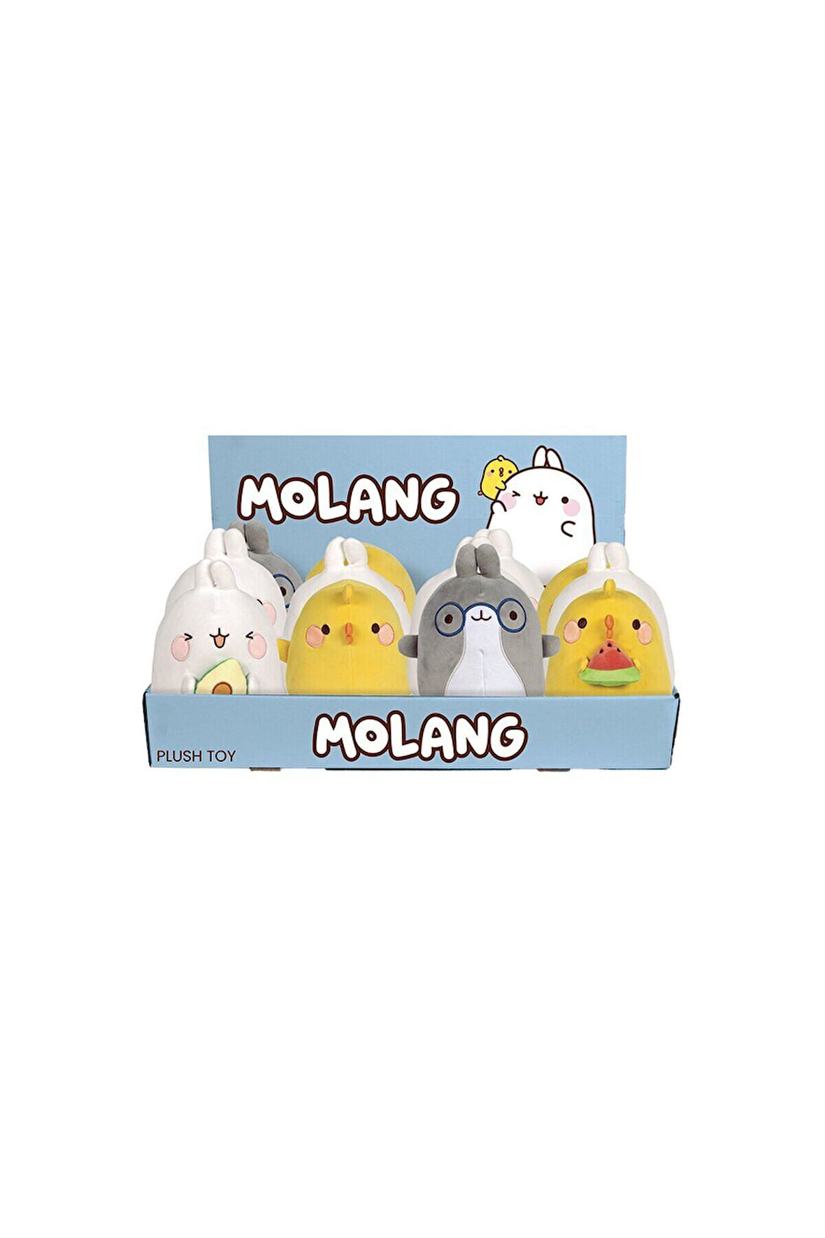 760024980 MOLANG Peluş 18cm - 1adet Stokta Olan Gönderilir Kız Erkek Çocuk Oyuncak Eğitici Oyuncakla