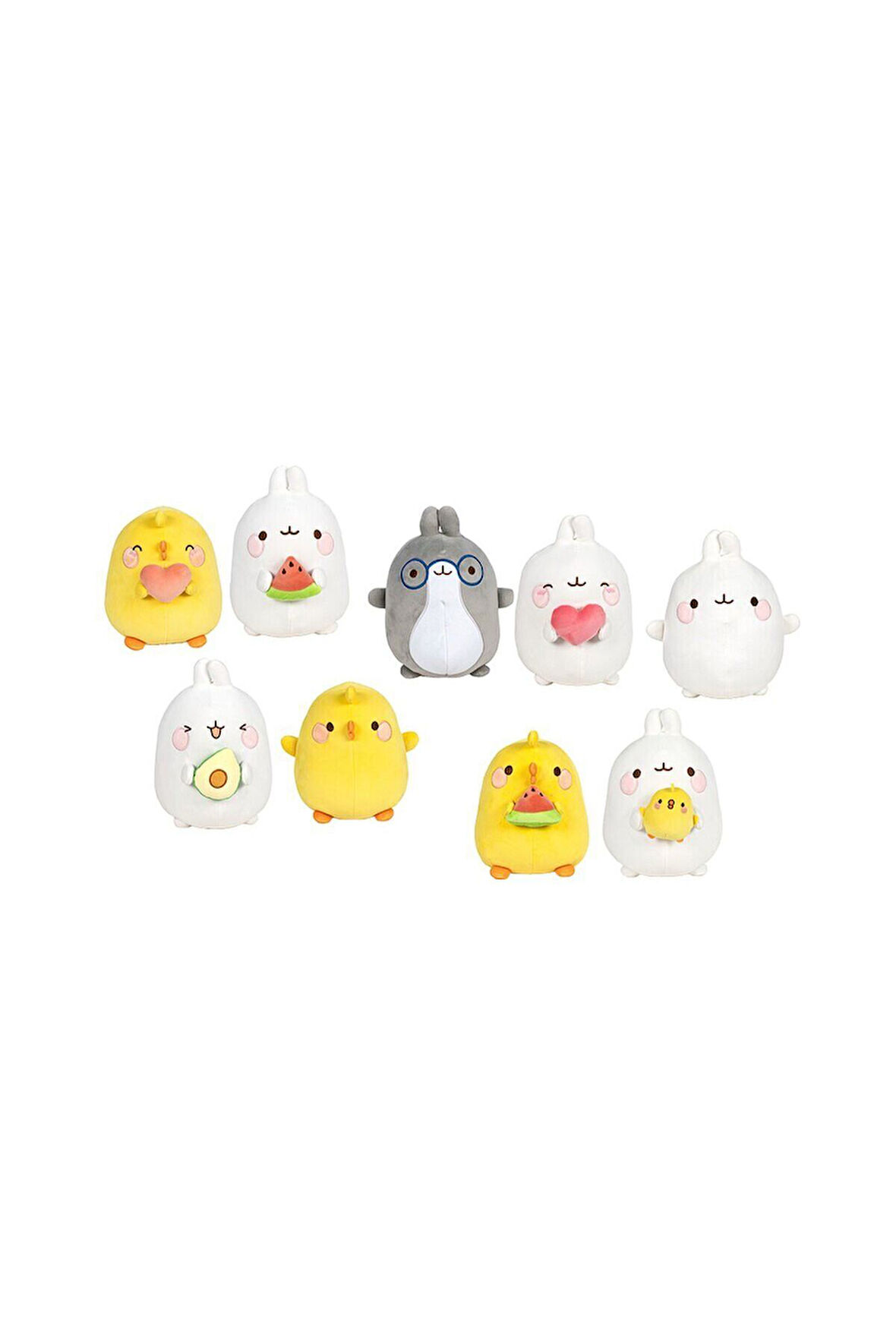 760024981 MOLANG Peluş 23cm Kız Erkek Çocuk Oyuncak Eğitici Oyuncaklar