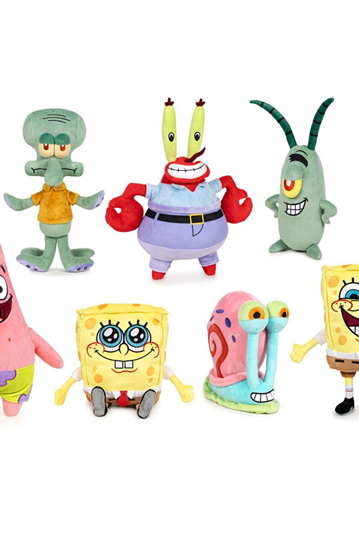 760025633 SpongeBob Serisi Sostenible Peluş 30cm - 1adet Stokta Olan Gönderilir Kız Erkek Çocuk Oyun