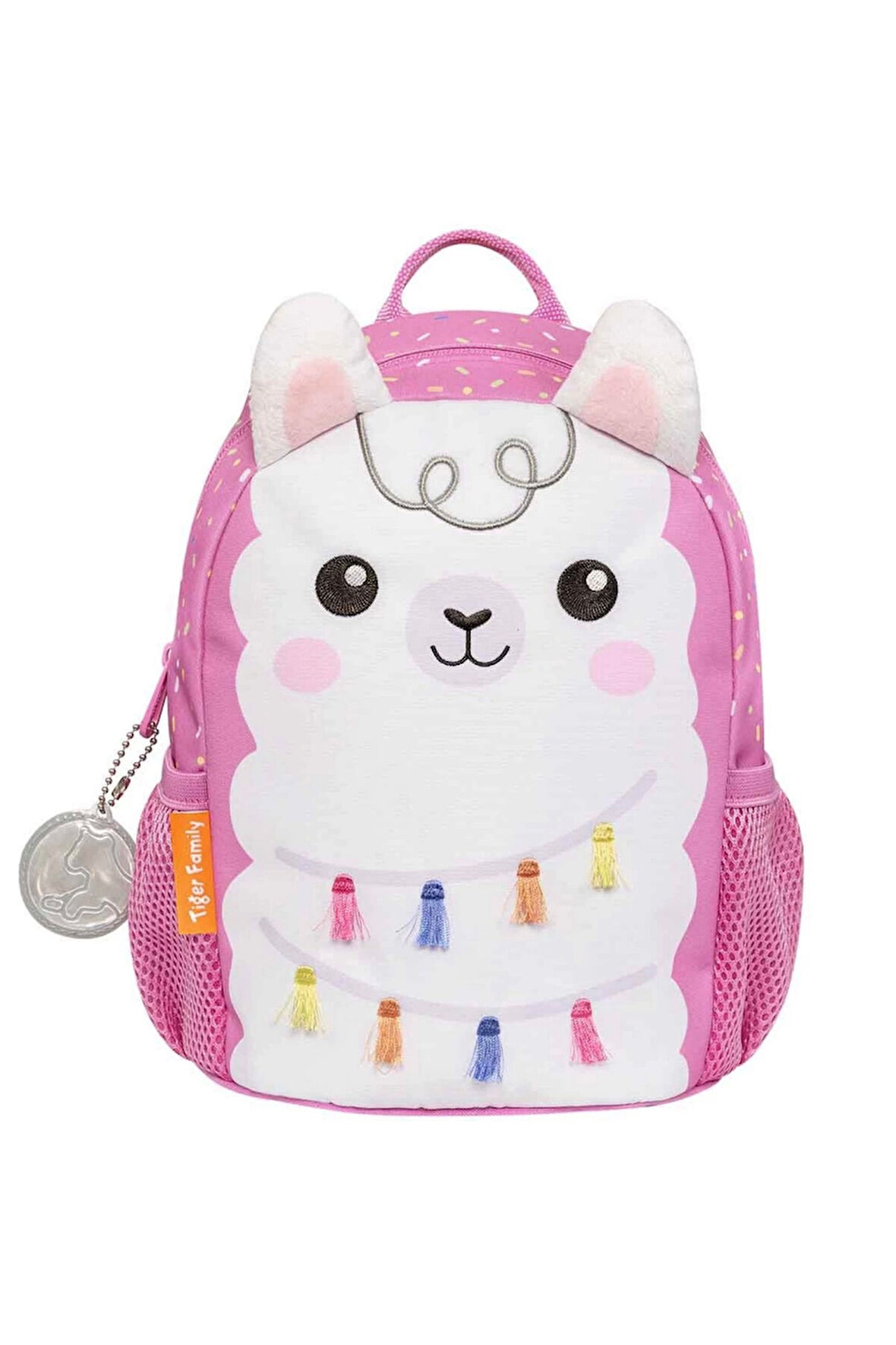 Lama Desenli Pembe Anaokulu Çantası Kız Erkek Çocuk Oyuncak Eğitici Oyuncaklar