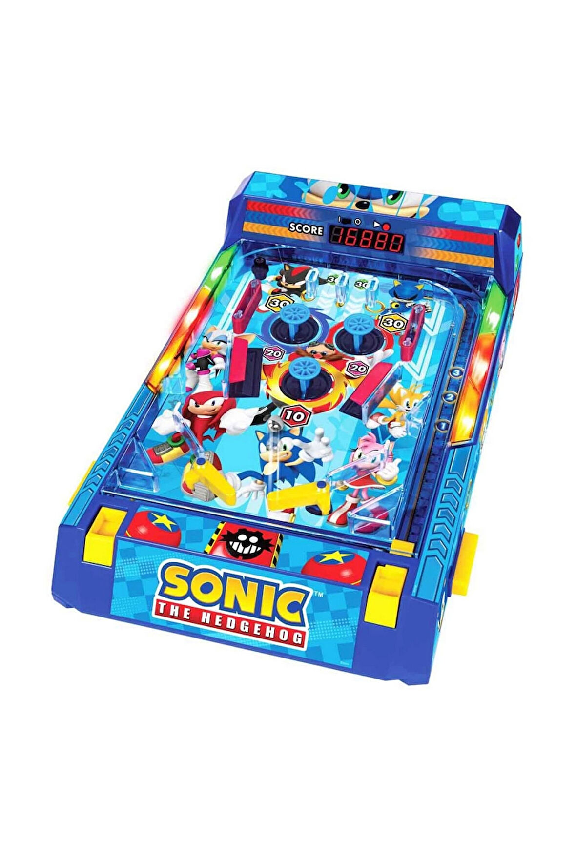 Sesli ve Işıklı Sonic Masaüstü Arcade Pinball Kız Erkek Çocuk Oyuncak Eğitici Oyuncaklar