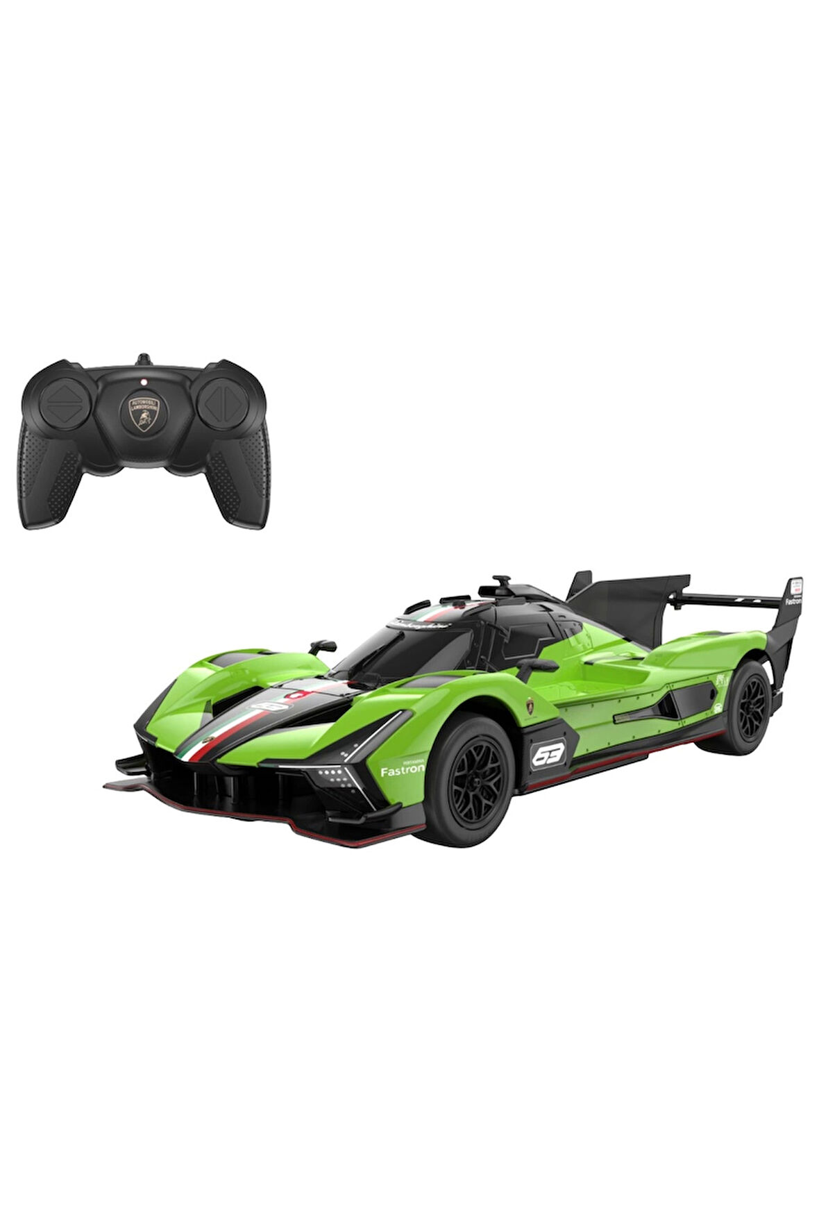 1/24 Lamborghini SC64 LMDH F/F Uzaktan Kumandalı Araba Kız Erkek Çocuk Oyuncak Eğitici Oyuncaklar