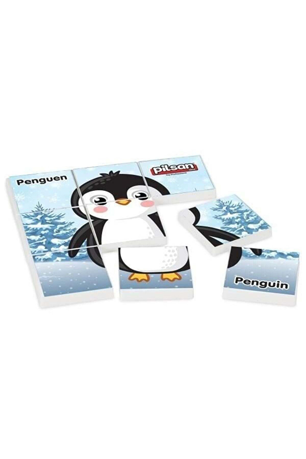 03 355 ANIMAL SERIES PUZZLE SET Kız Erkek Çocuk Oyuncak Eğitici Oyuncaklar