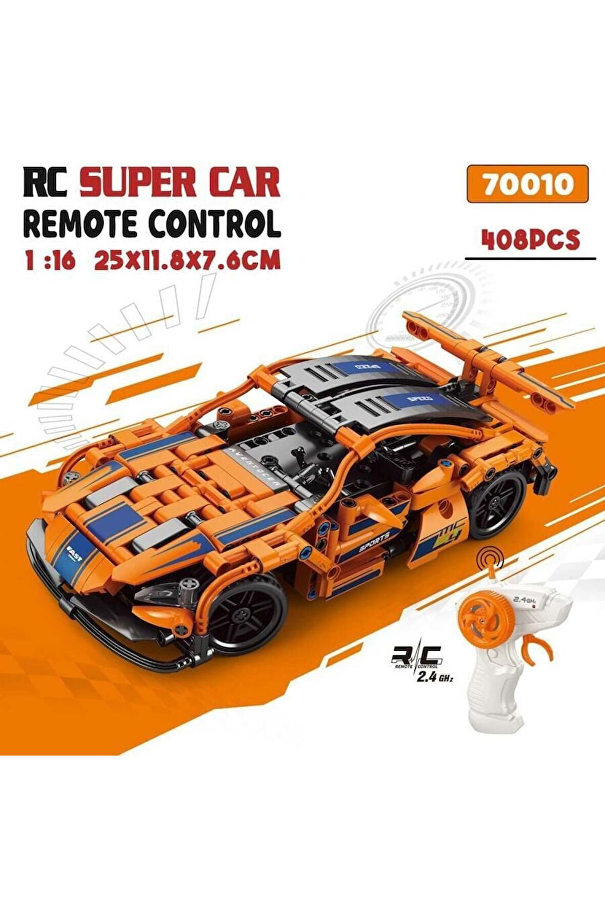 70010A 408 PCS YAPI SETİ UK MCLARE Kız Erkek Çocuk Oyuncak Eğitici Oyuncaklar