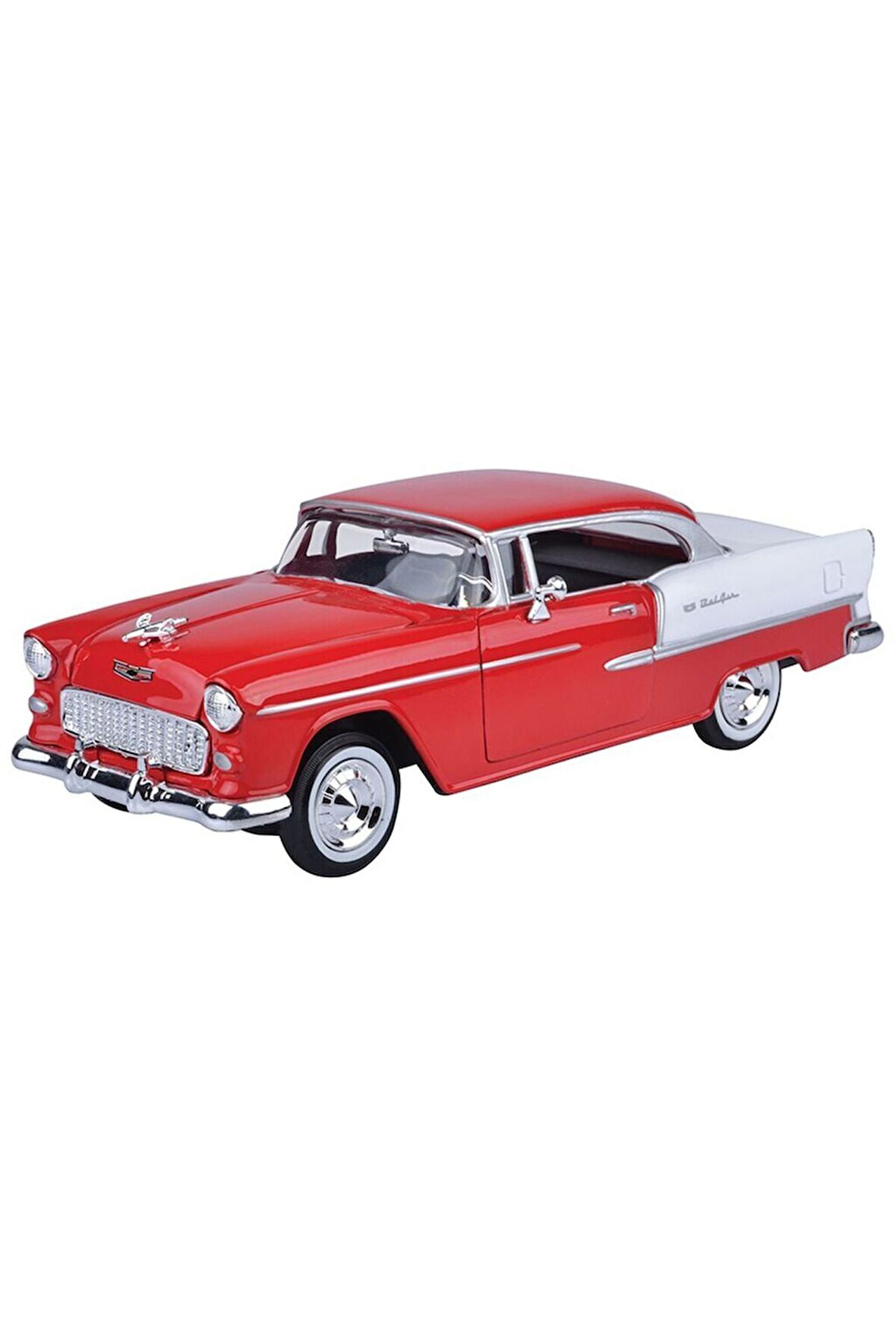 73229 1: 24 1955 CHEVY BEL AIR Kız Erkek Çocuk Oyuncak Eğitici Oyuncaklar