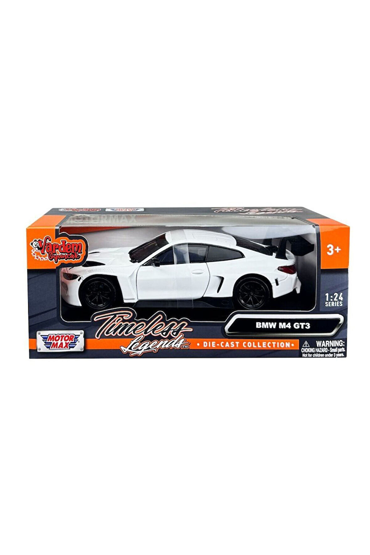79390 1: 24 BMW M4 GT3 Kız Erkek Çocuk Oyuncak Eğitici Oyuncaklar
