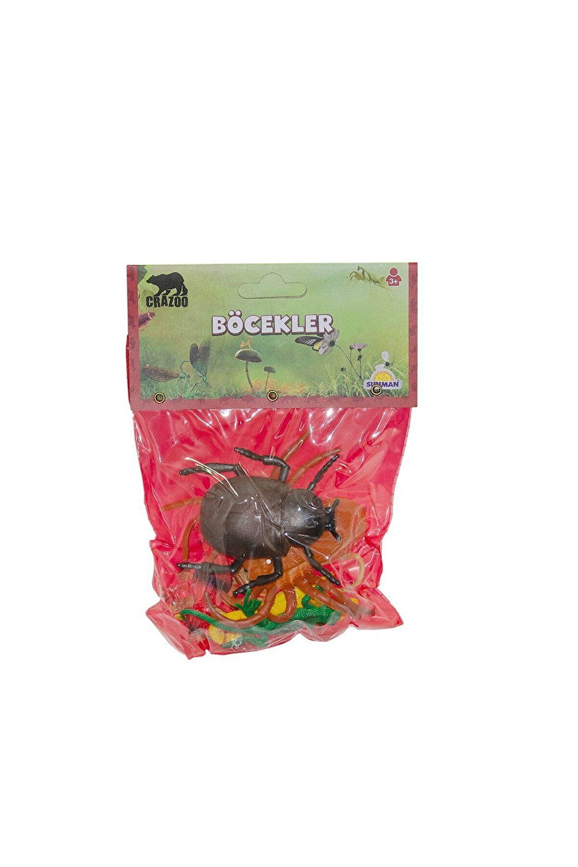 00707 Böcekler veya Yılanlar Poşetli Hayvan Seti-1adet Stokta Olan Gönderilir Kız Erkek Çocuk Oyunca