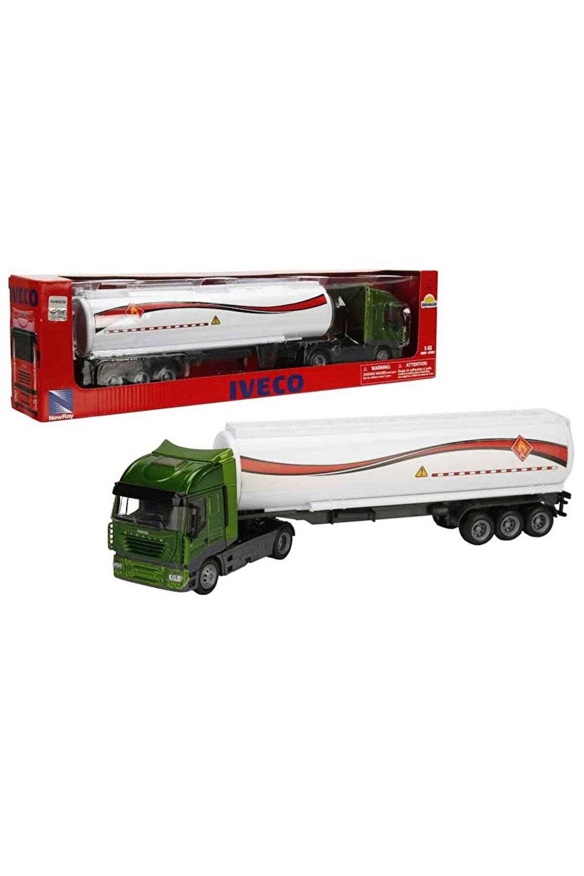 1/43 L.HAUL EU İVECO STRAILS YAKIT TANKI Kız Erkek Çocuk Oyuncak Eğitici Oyuncaklar