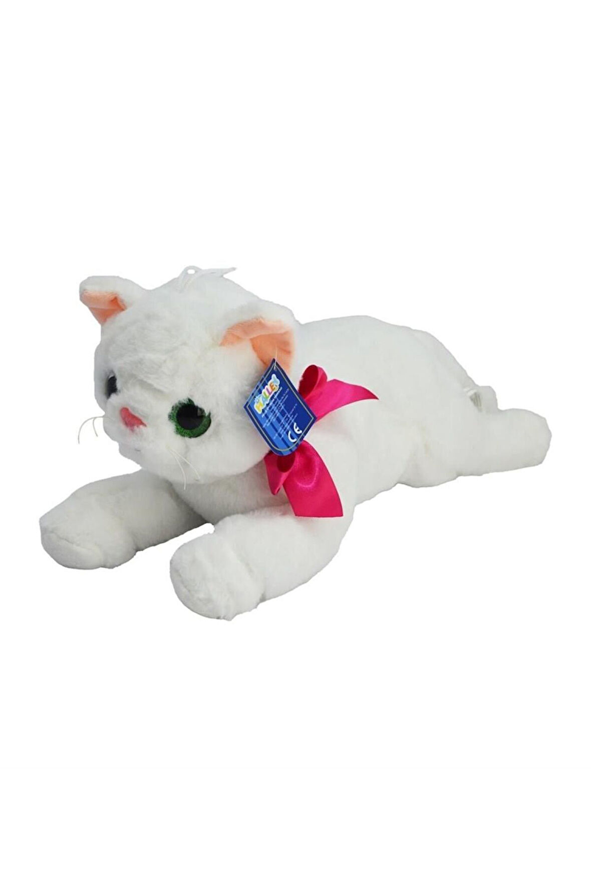 25cm YATAK KEDİ PELUŞ Kız Erkek Çocuk Oyuncak Eğitici Oyuncaklar