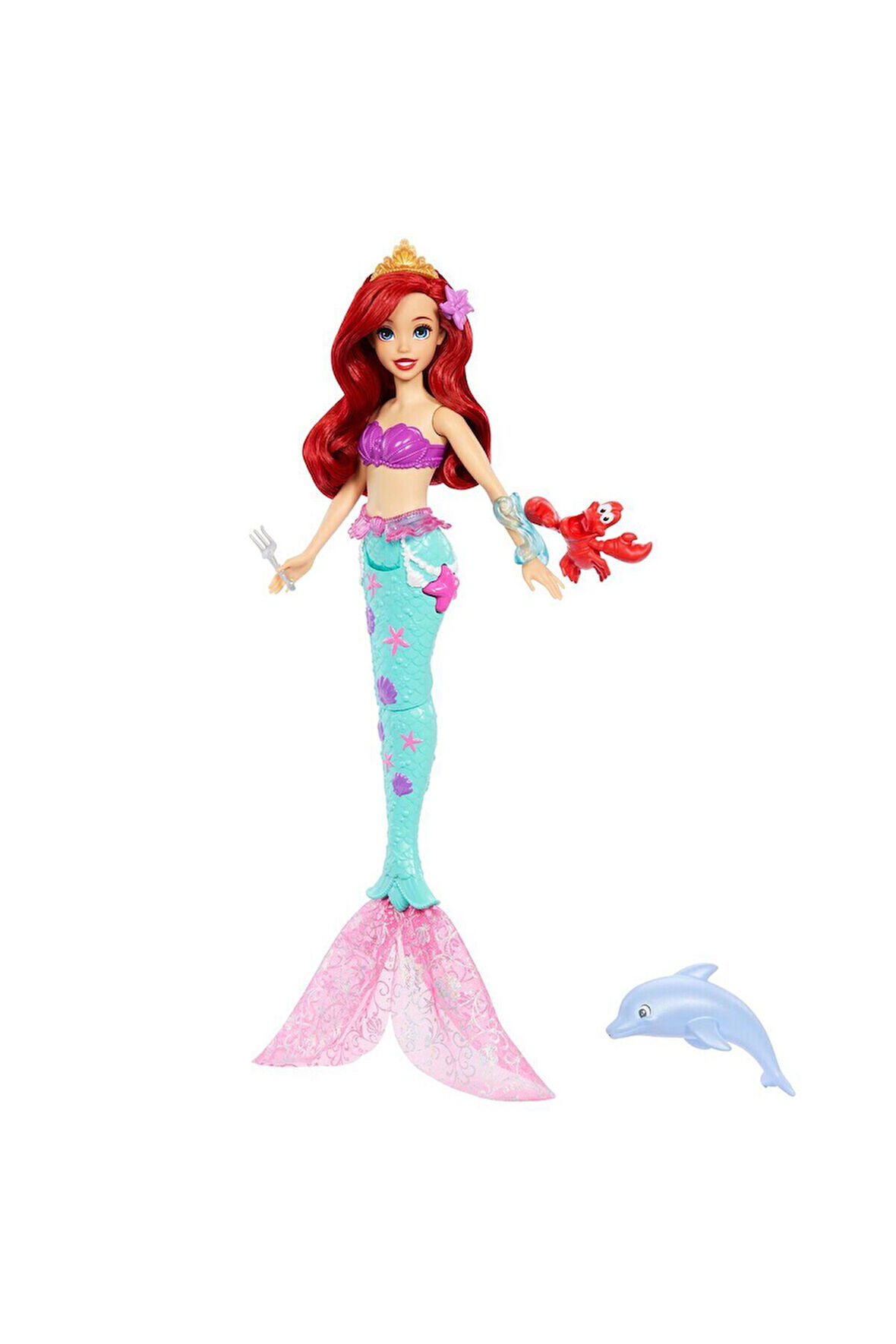 JFC39 Disney Prensesi - Ariel ve Okyanustaki Dostlarım Kız Erkek Çocuk Oyuncak Eğitici Oyuncaklar