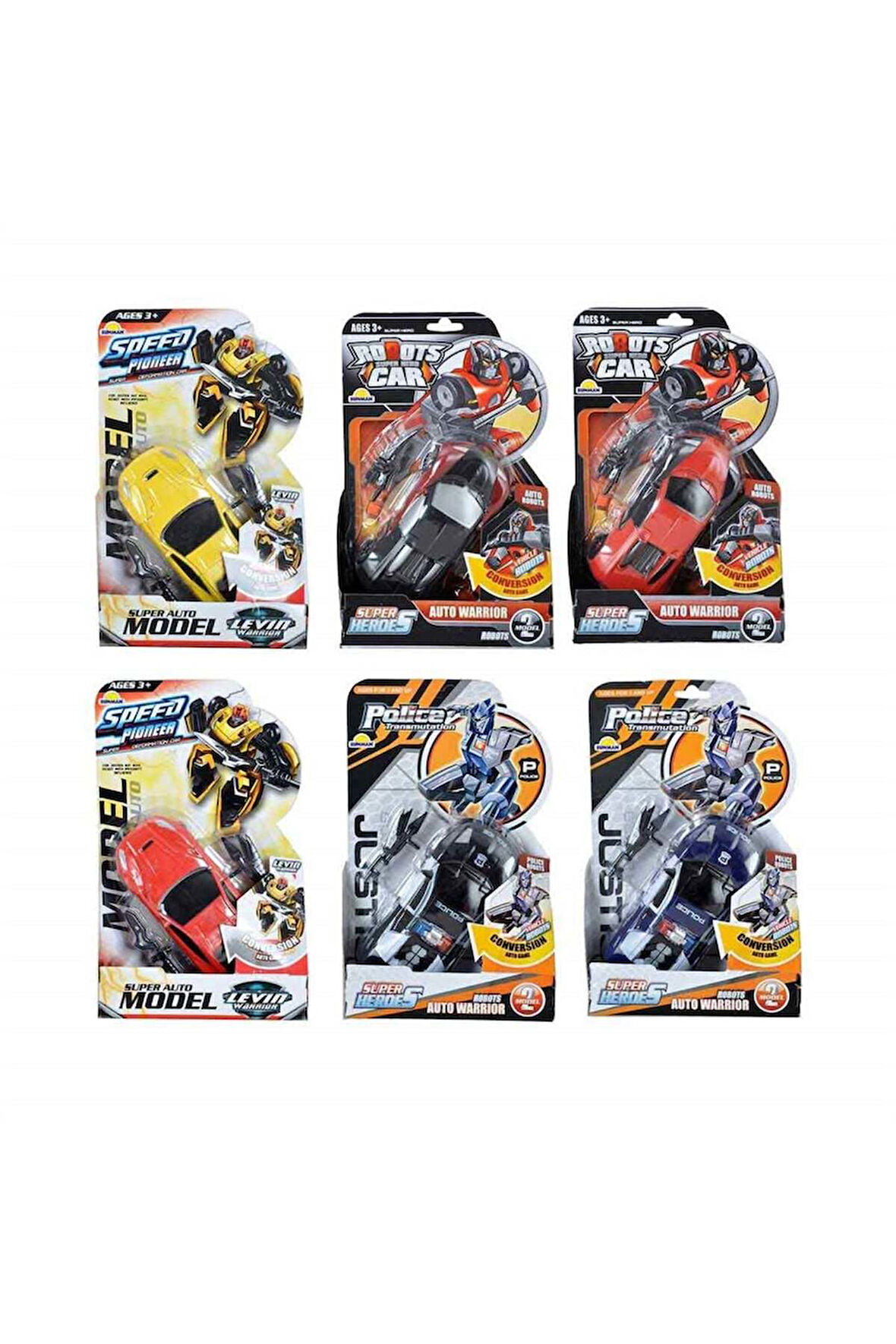 S00013289 ROBOT TRANSFORMER - 1adet Fiyatı Kız Erkek Çocuk Oyuncak Eğitici Oyuncaklar