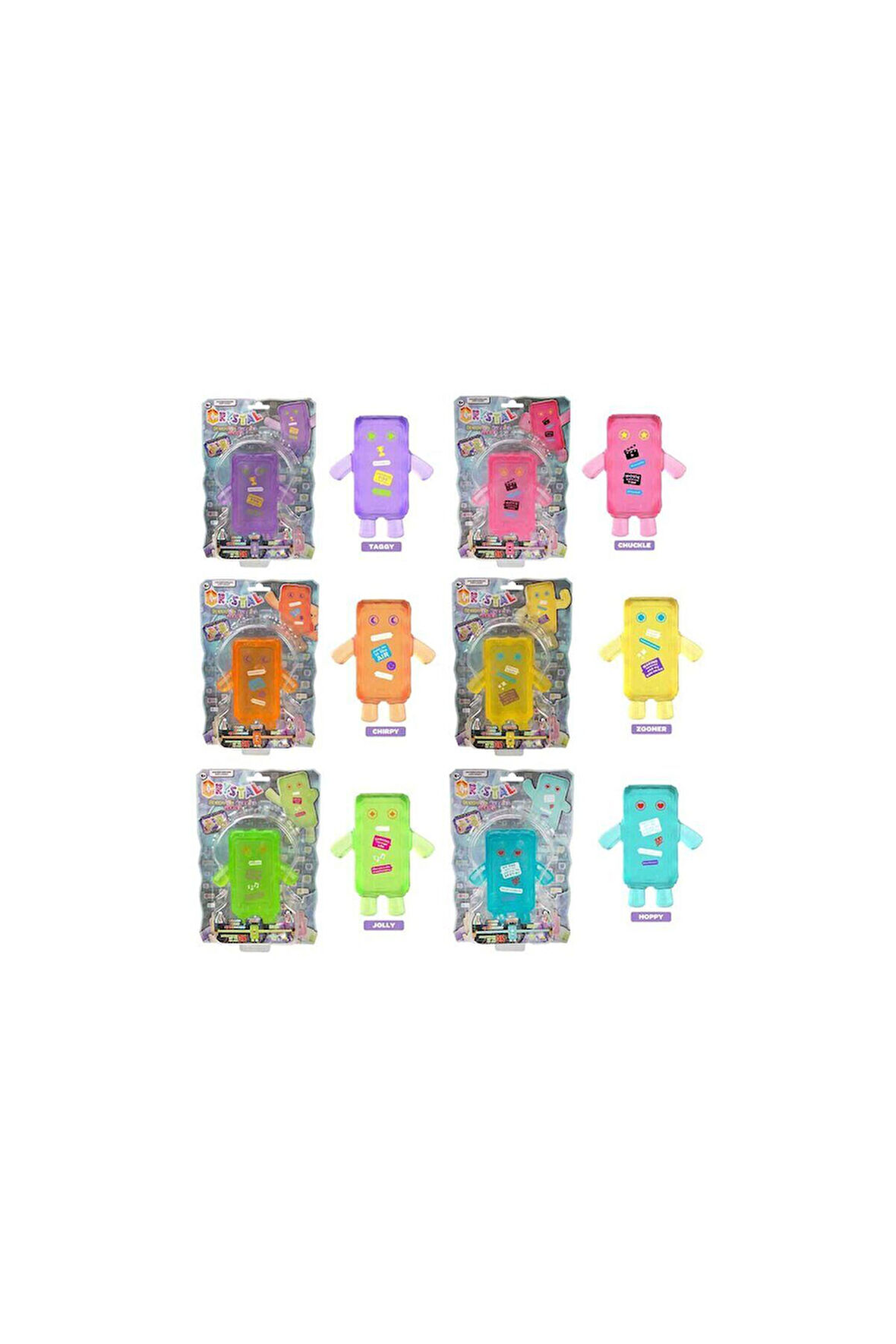 12386 SUN-BTF-FİGÜR CRYSTAL HASHTAG BUDDIES SERIES 14CM 6A Kız Erkek Çocuk Oyuncak Eğitici Oyuncakla