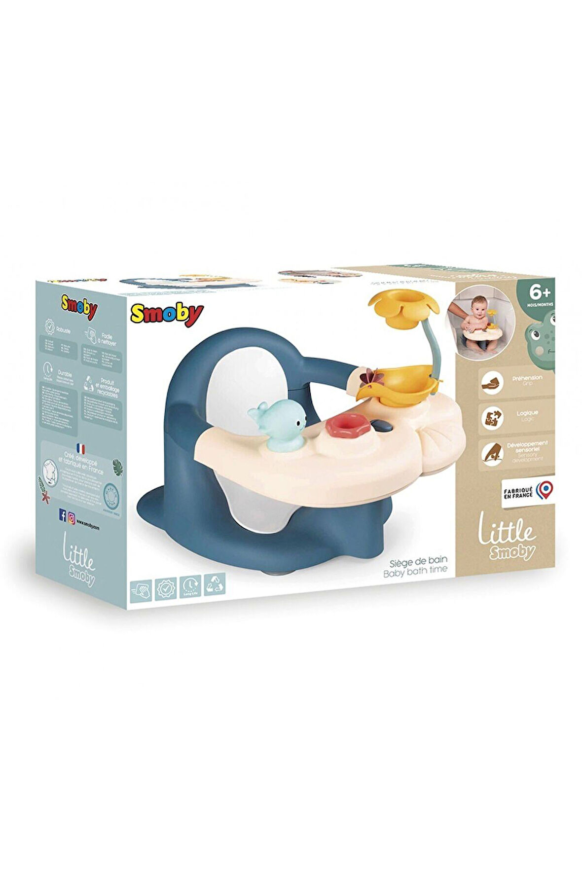 7600140404 Little Smoby Bebek Banyo Oturağı Kız Erkek Çocuk Oyuncak Eğitici Oyuncaklar
