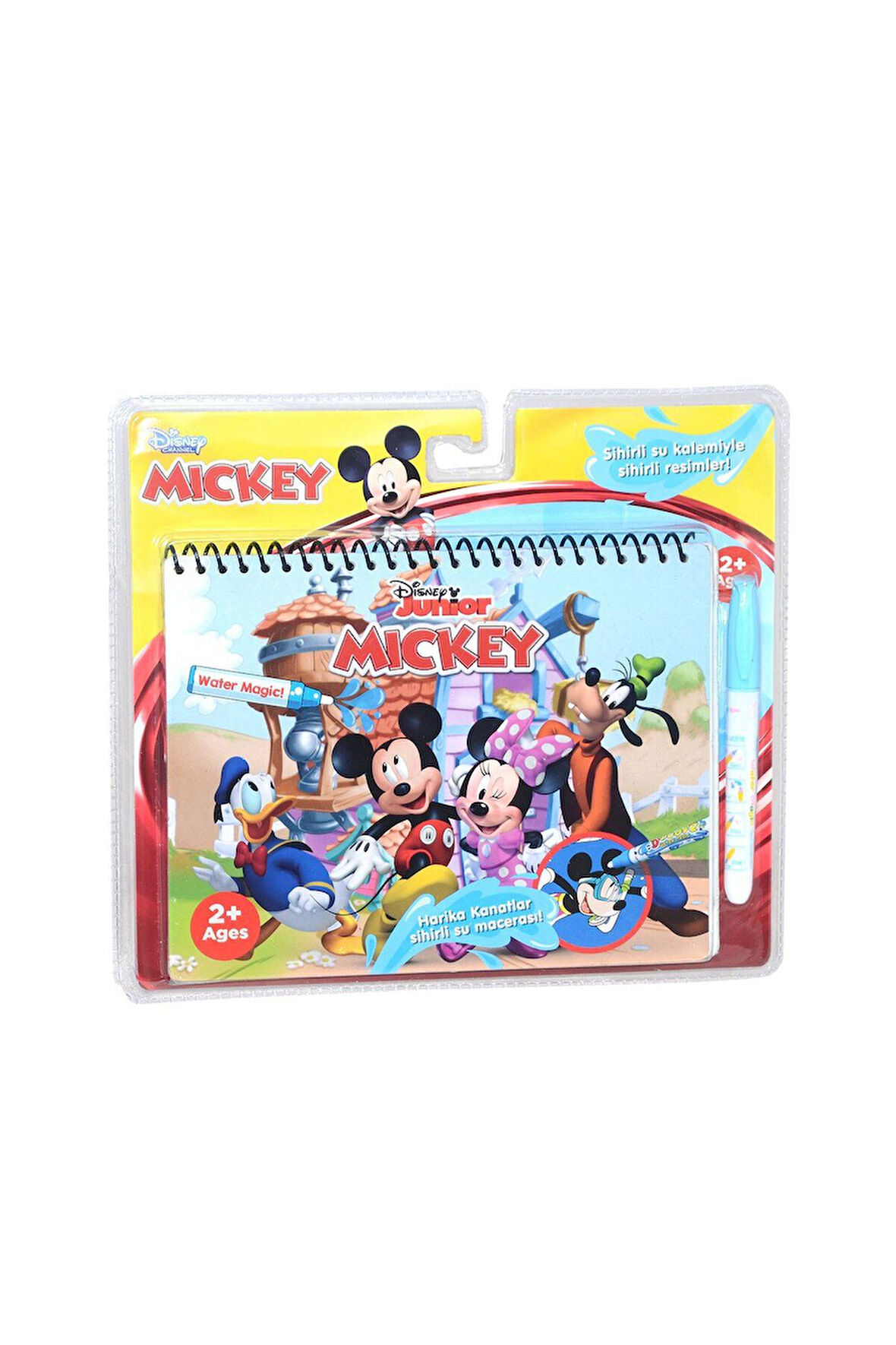 BK007 Gepettoys, Mickey Sihirli Boyama Kitabı Kız Erkek Çocuk Oyuncak Eğitici Oyuncaklar