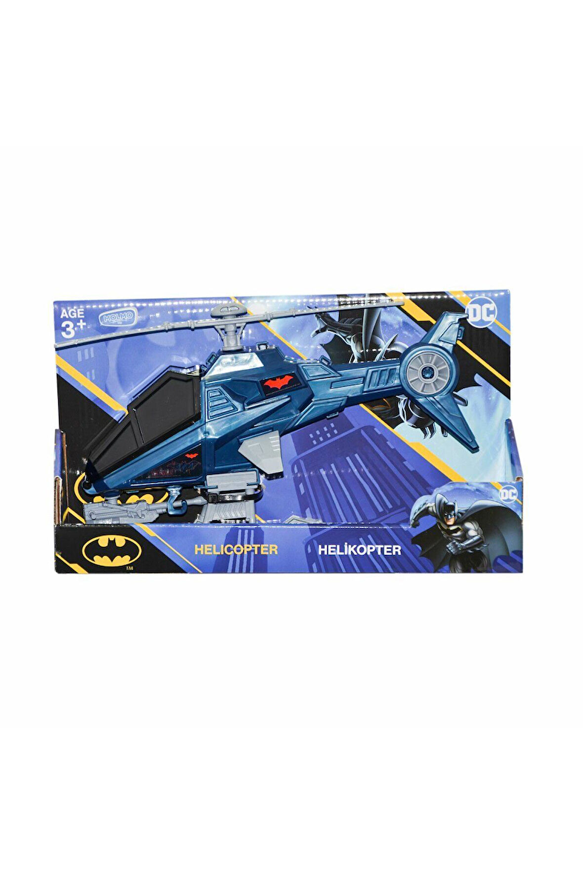 ML505 Batman Helikopter -Molmo Kız Erkek Çocuk Oyuncak Eğitici Oyuncaklar