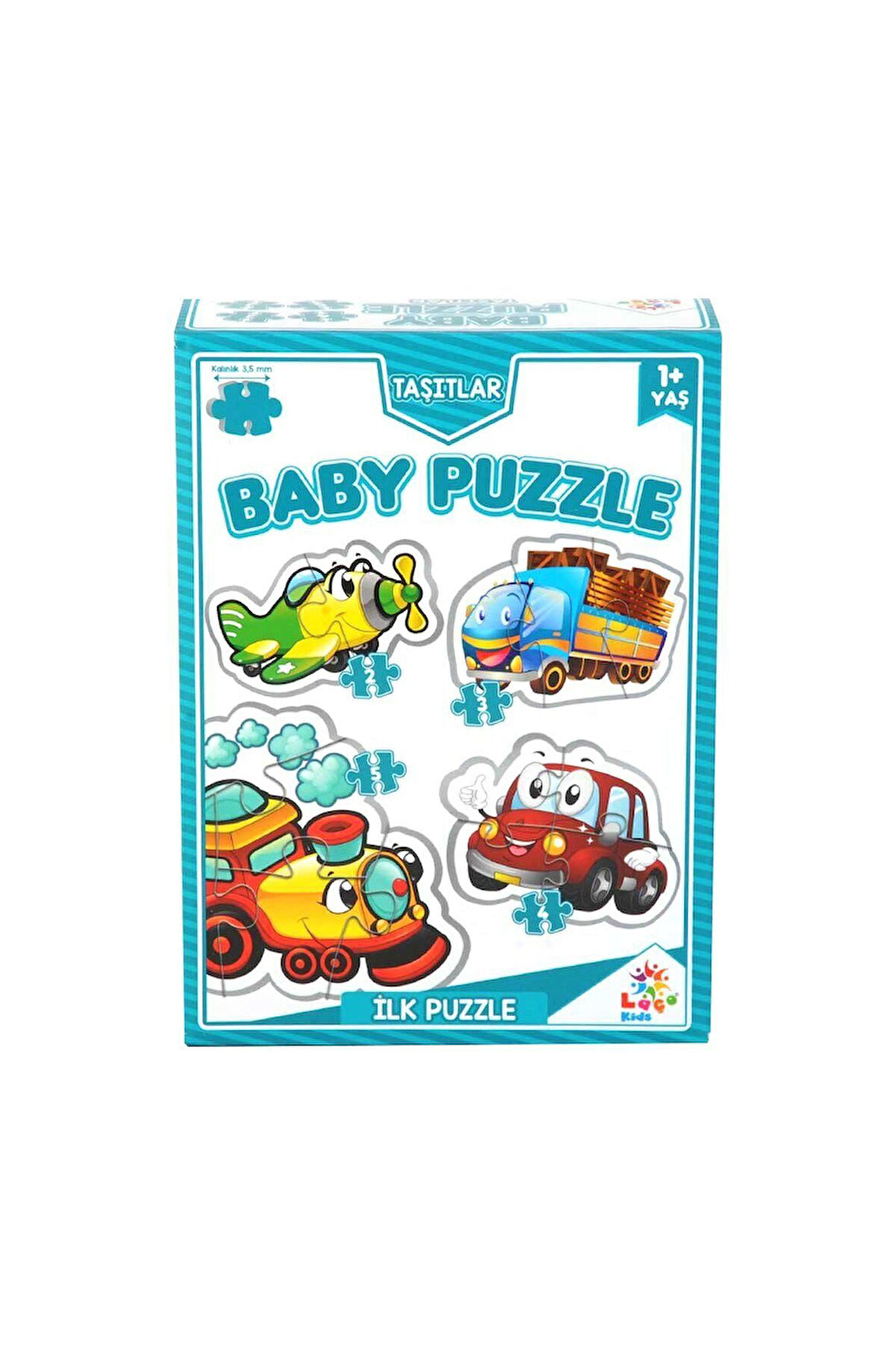 LC7226 Laço, Baby Puzzle - Taşıtlar / +12 ay Kız Erkek Çocuk Oyuncak Eğitici Oyuncaklar