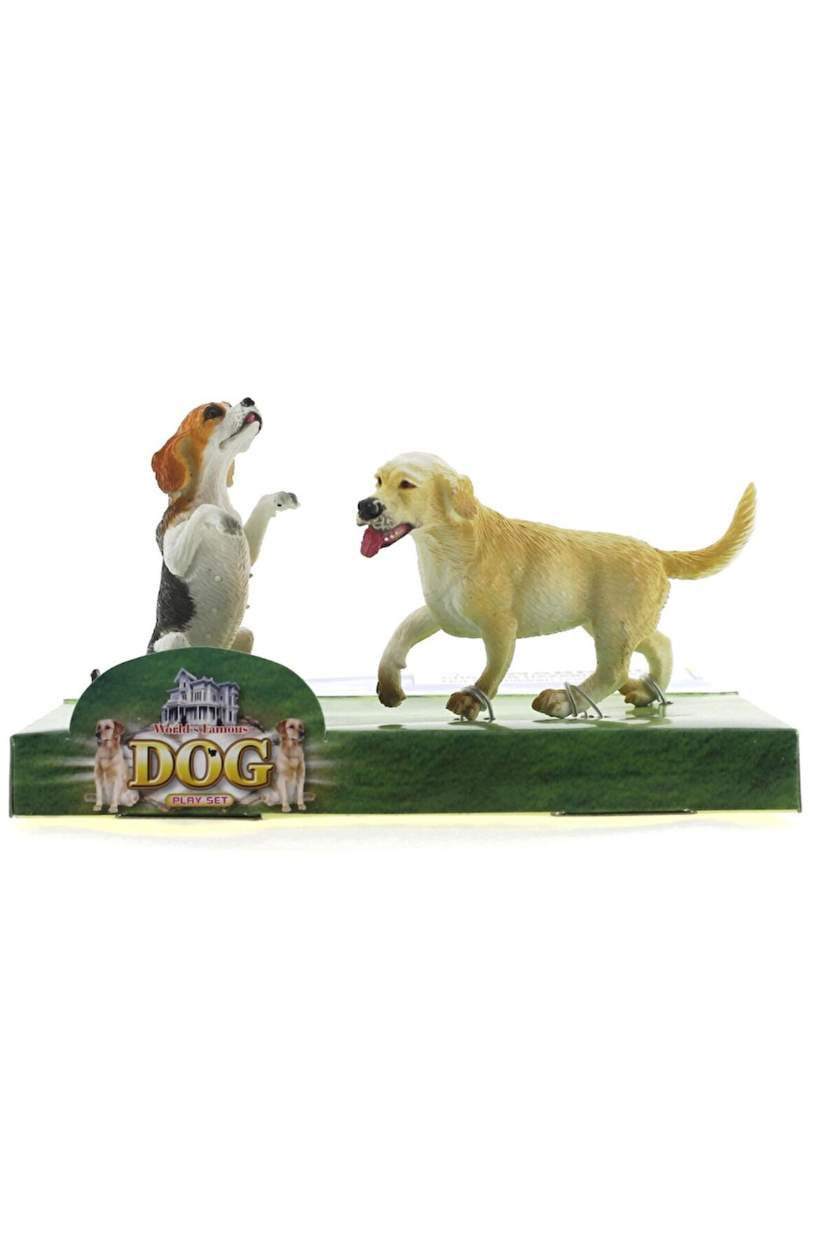 Beagle ve Labrador Retrieve Model Hayvan Köpek Kız Erkek Çocuk Oyuncak Eğitici Oyuncaklar