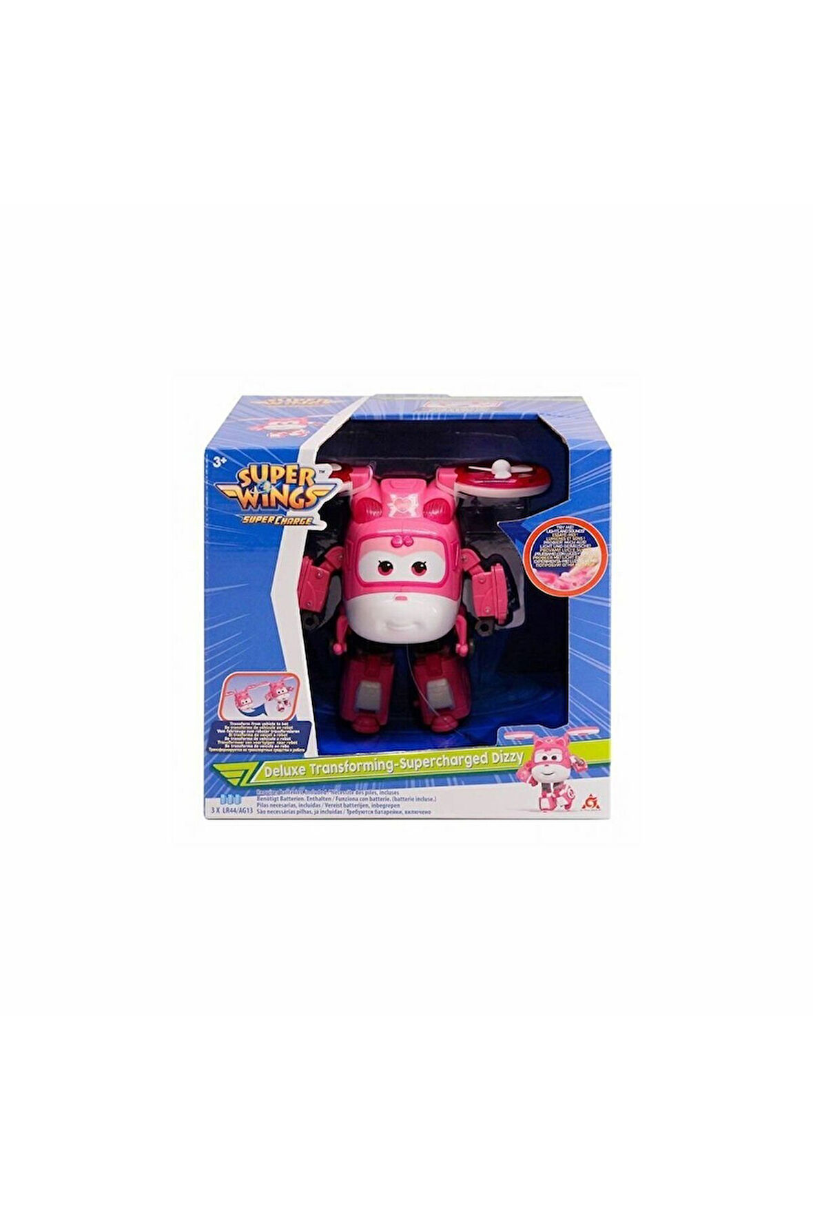 40434 Harika Kanatlar DIZZY Dönüşen Deluxe Supercharge Kız Erkek Çocuk Oyuncak Eğitici Oyuncaklar