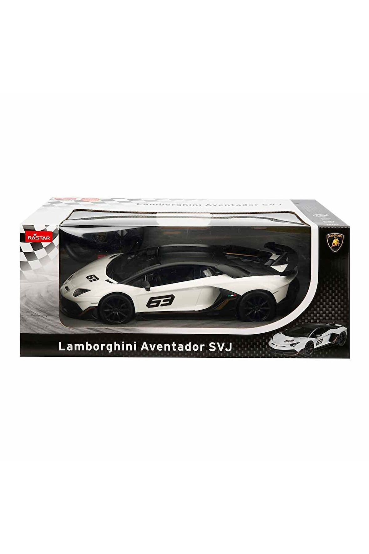 96010 Uzaktan Kumandalı Lamborghini Aventador SVJ Işıklı Araba 34cm -Sunman Kız Erkek Çocuk Oyuncak