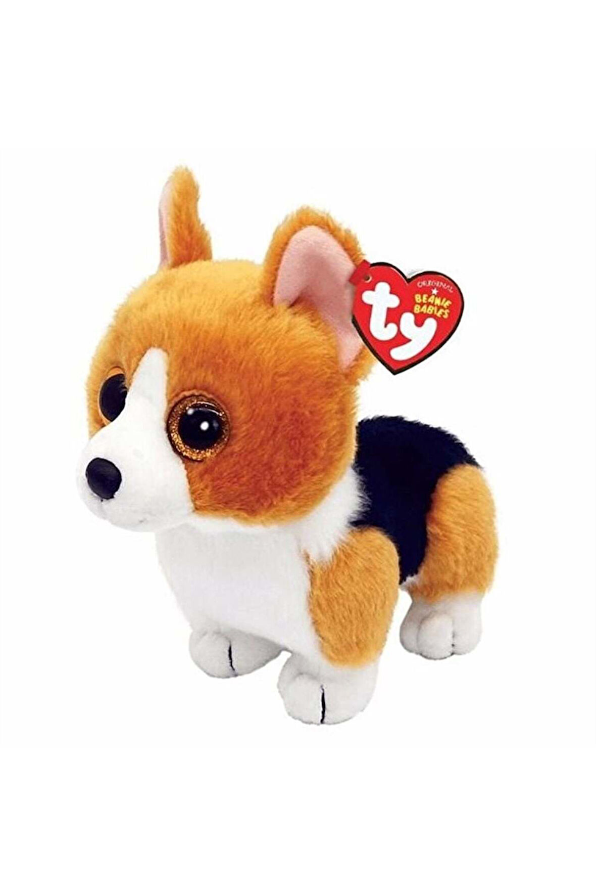 Ty Beanie Babies Peluş Corgi Köpek Colin 15cm Kız Erkek Çocuk Oyuncak Eğitici Oyuncaklar