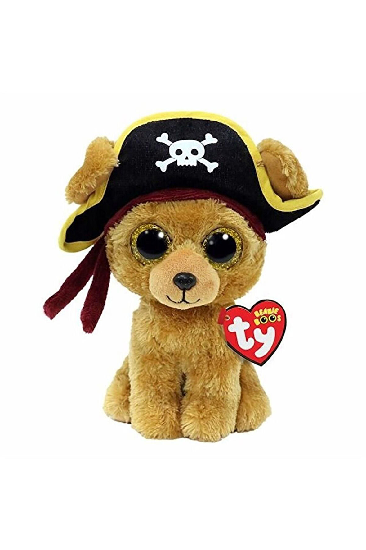 Ty Beanie Boos Peluş Korsan Köpek Rowan 15cm Kız Erkek Çocuk Oyuncak Eğitici Oyuncaklar
