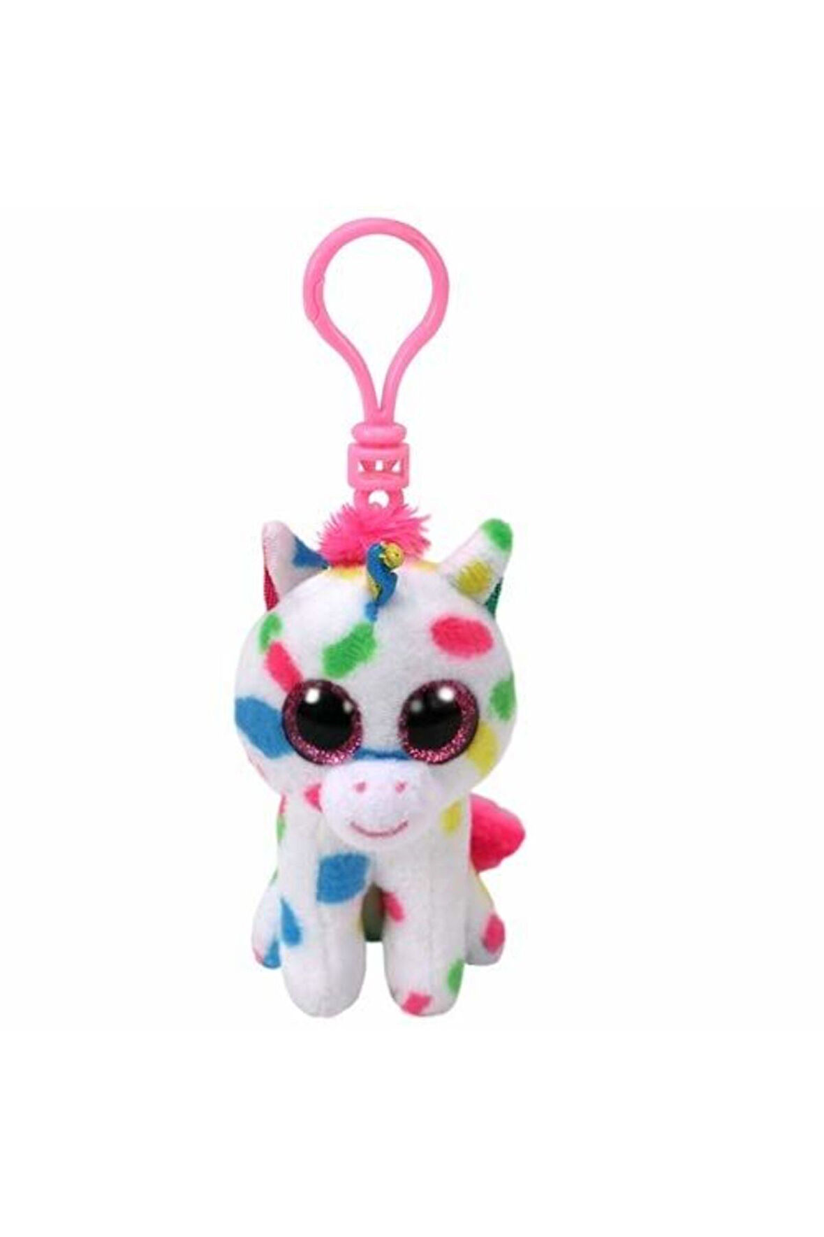 Ty Beanie Boos Peluş Unicorn Anahtarlık Harmonie Kız Erkek Çocuk Oyuncak Eğitici Oyuncaklar
