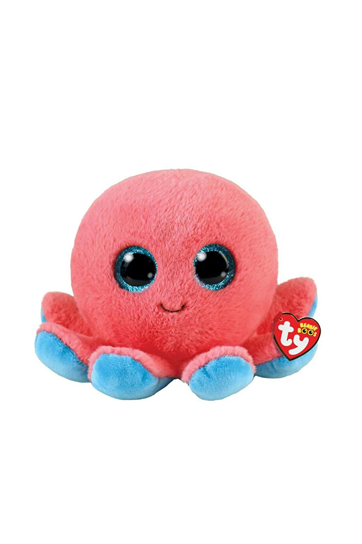 Ty Beanie Boos Peluş Pembe Ahtapot Sheldon 15cm Kız Erkek Çocuk Oyuncak Eğitici Oyuncaklar