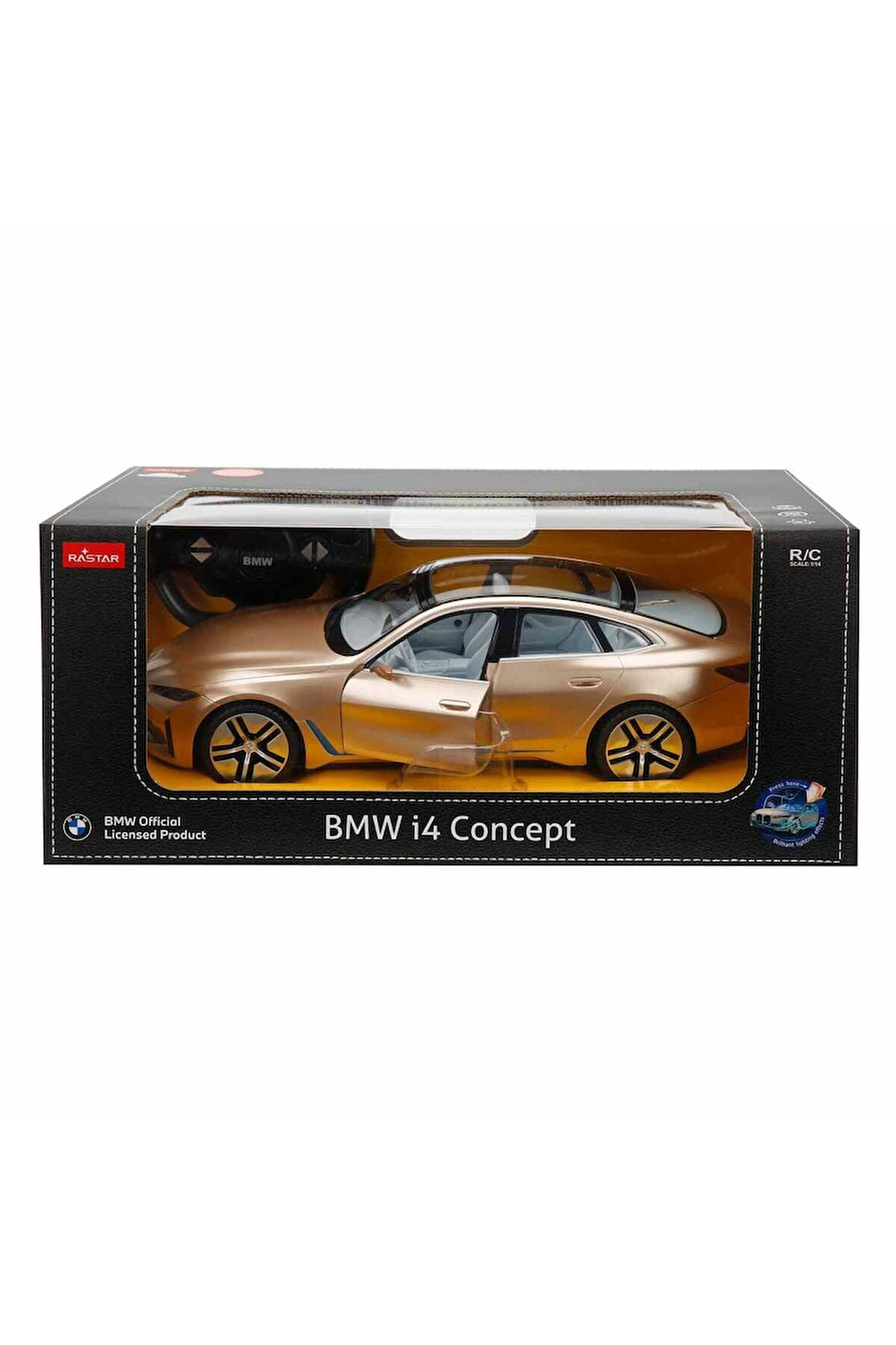 98300 BMW İ4 Concept 2.4 Ghz. Platin Gold - Sunman Kız Erkek Çocuk Oyuncak Eğitici Oyuncaklar