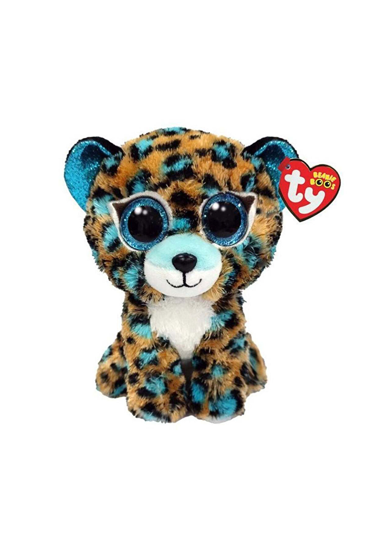 Ty Beanie Boos Turkuaz Benekli Leopar Peluş Cobalt 15cm Kız Erkek Çocuk Oyuncak Eğitici Oyuncaklar