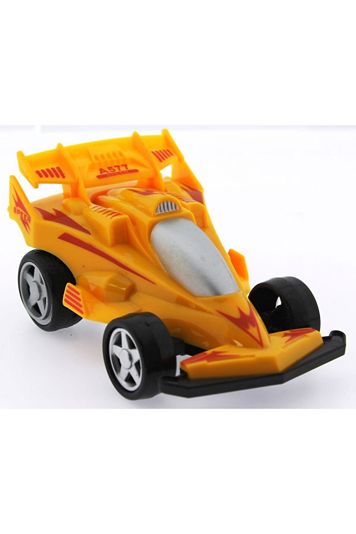 Sürtmeli Kırılmaz Sarı Formula Kız Erkek Çocuk Oyuncak Eğitici Oyuncaklar