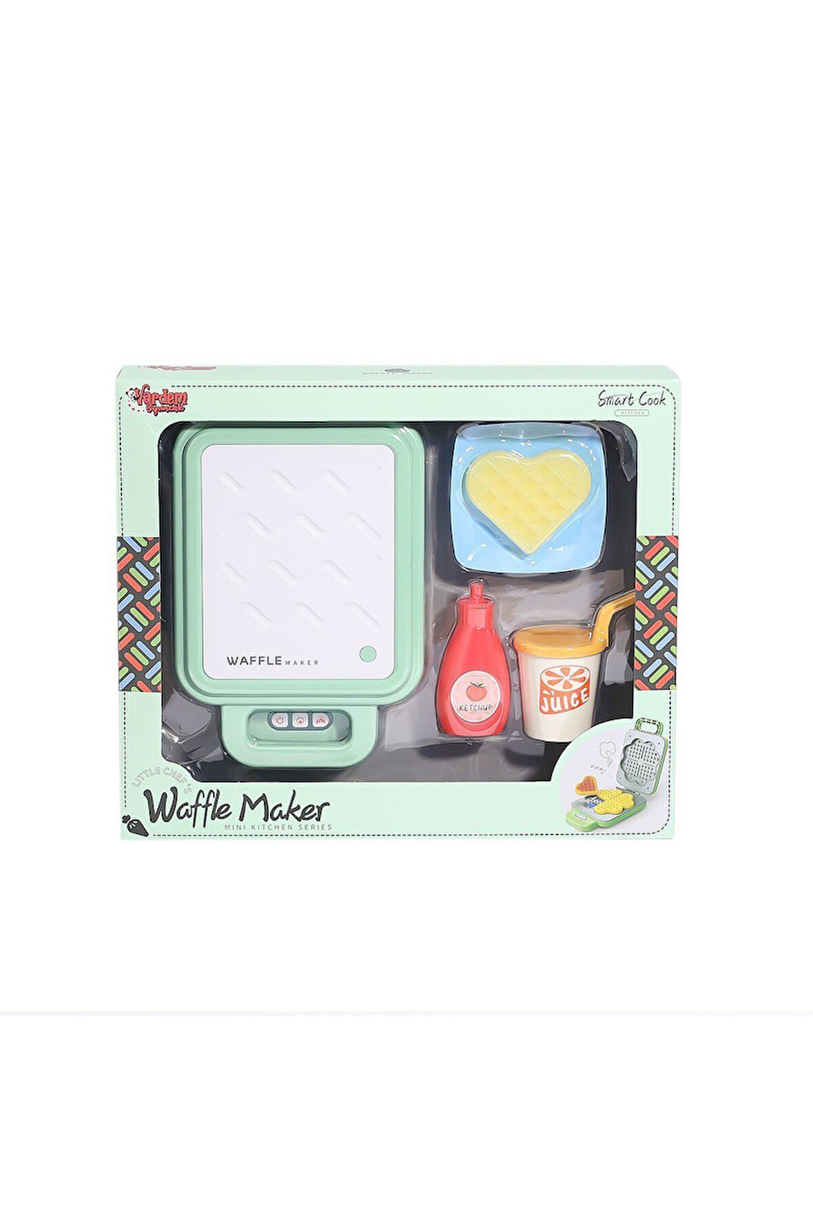 LD-662A Waffle Makinesi **OYUNCAK** Kız Erkek Çocuk Oyuncak Eğitici Oyuncaklar