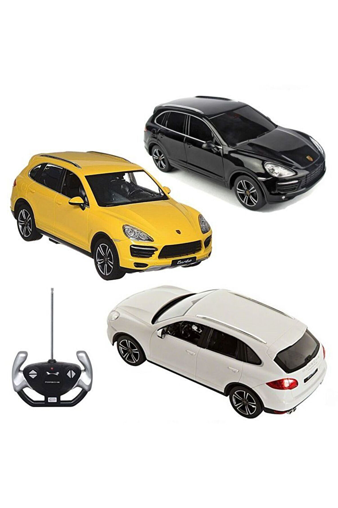 Rastar Kumandalı 1:14 Porsche Cayenne Turbo Kız Erkek Çocuk Oyuncak Eğitici Oyuncaklar
