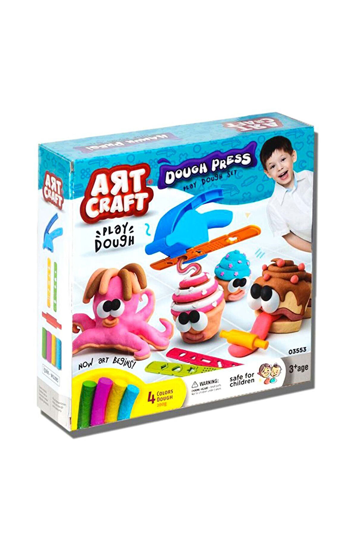 Dede El Presi Oyun Hamuru Seti Kız Erkek Çocuk Oyuncak Eğitici Oyuncaklar